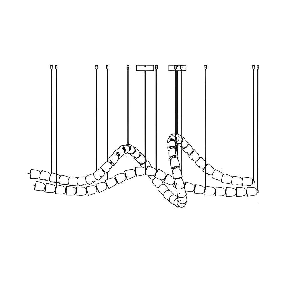 Zevenila Modern Acrylic Chandelier - Letslighting