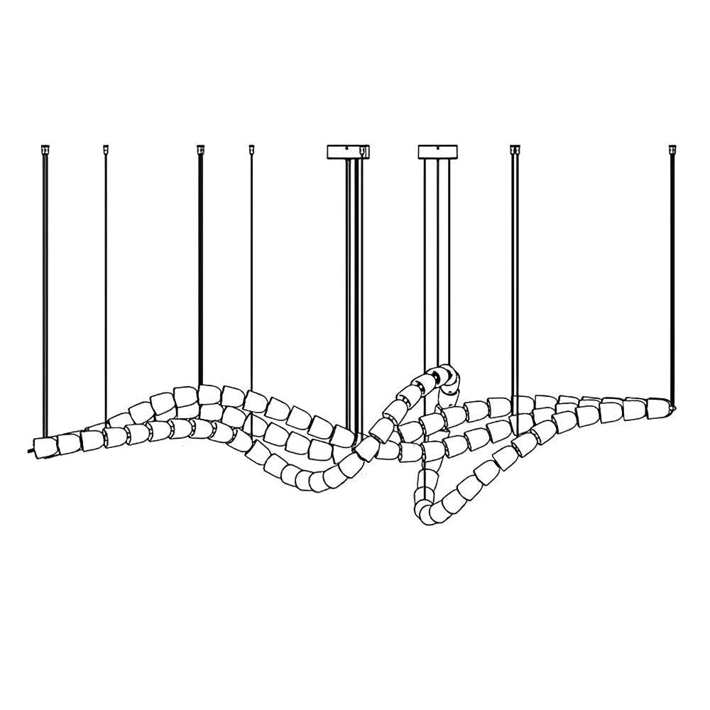 Zevenila Modern Acrylic Chandelier - Letslighting