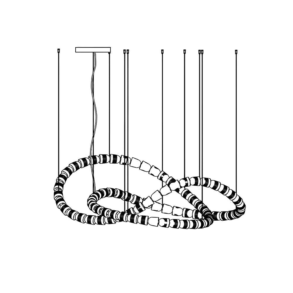 Myvenarae Modern LED Chandelier - Letslighting