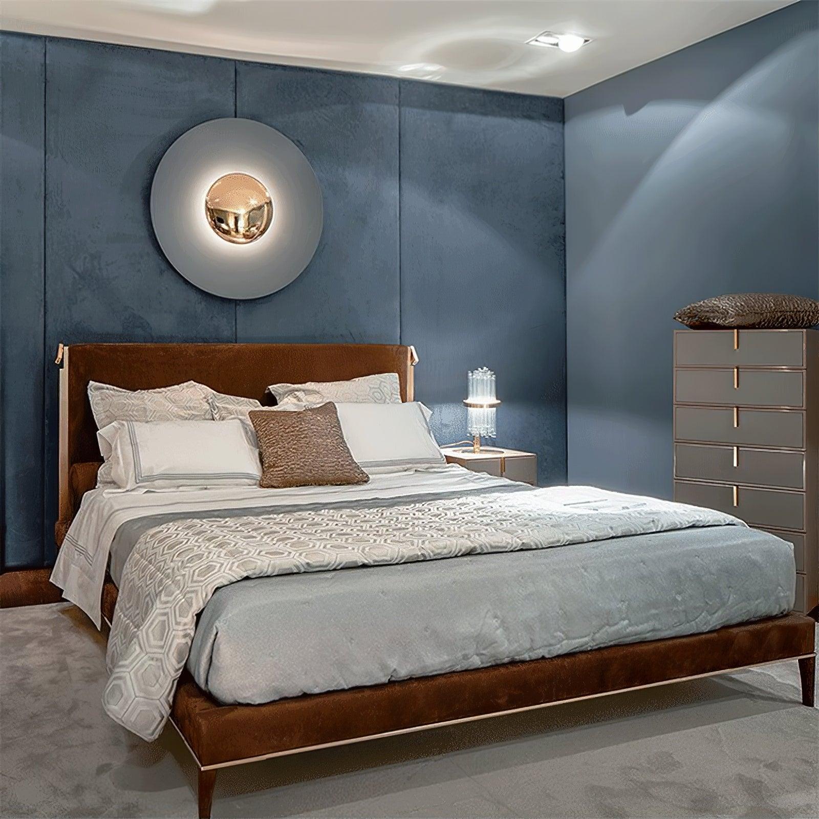 Wall Lamp Eclipse Inspired Halo Glow Modern Minimalist Art Accent - Letslighting