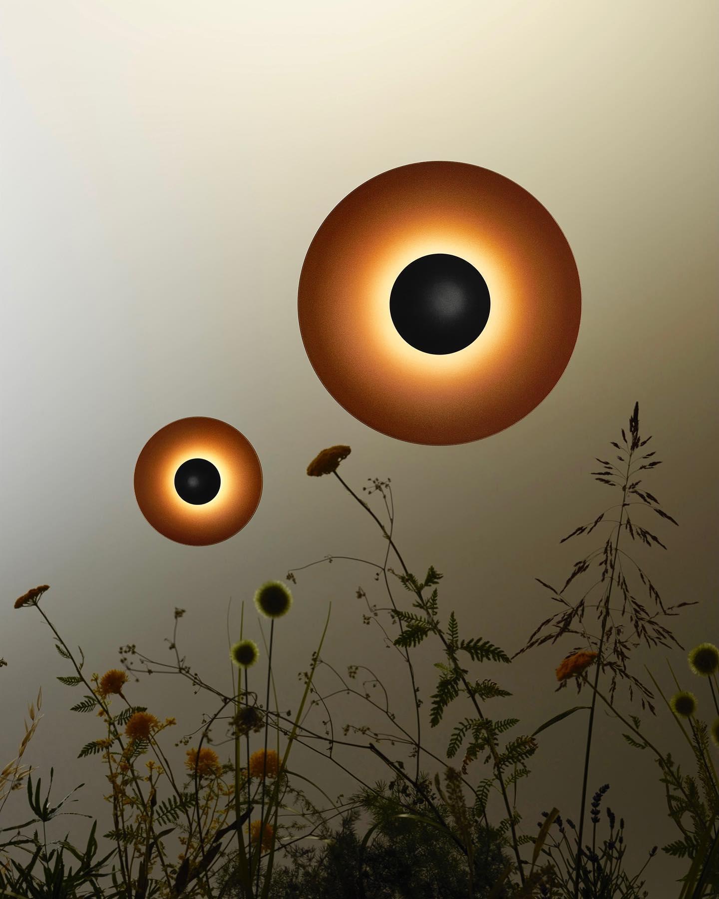 Wall Lamp Eclipse Inspired Halo Glow Modern Minimalist Art Accent - Letslighting