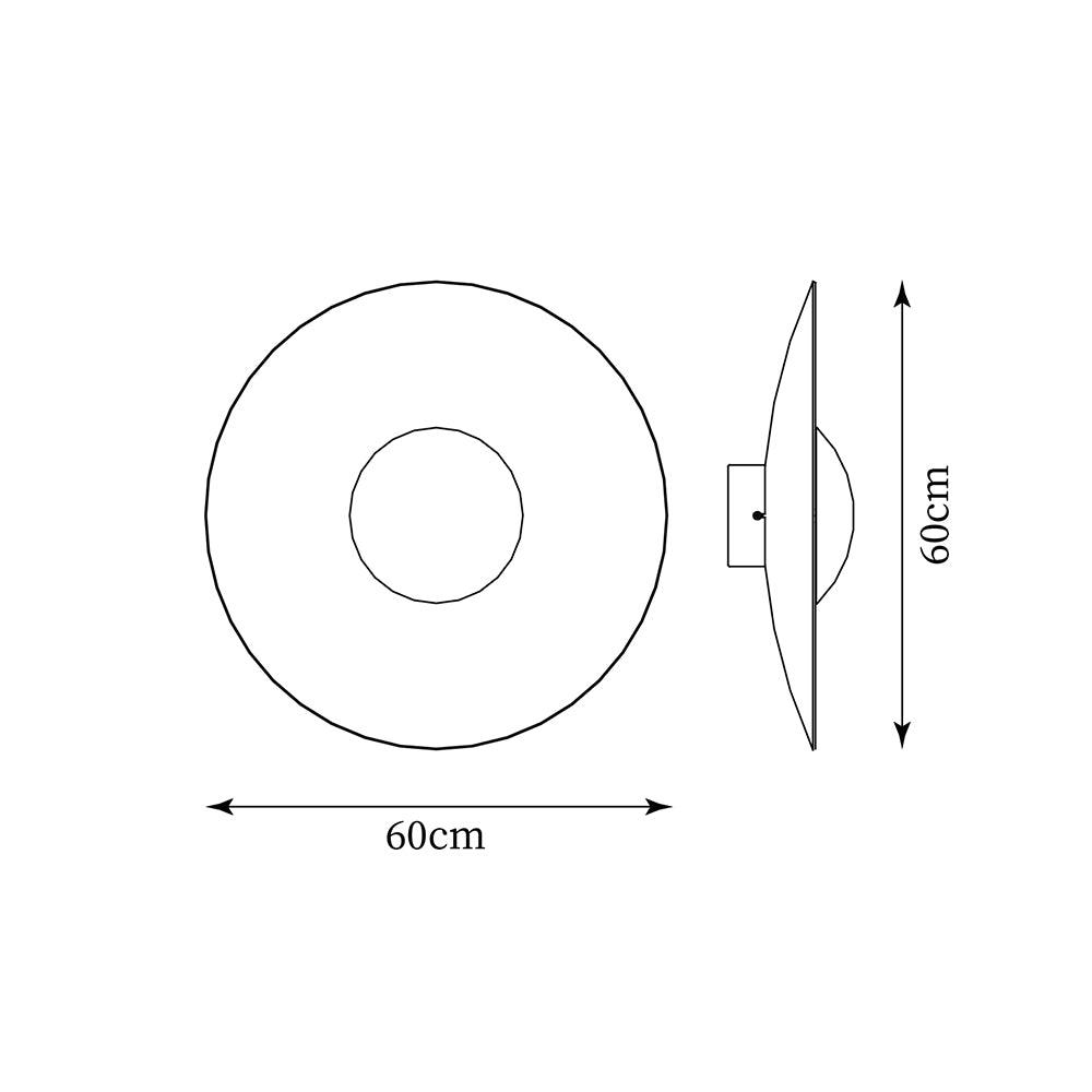 Wall Lamp Eclipse Inspired Halo Glow Modern Minimalist Art Accent - Letslighting