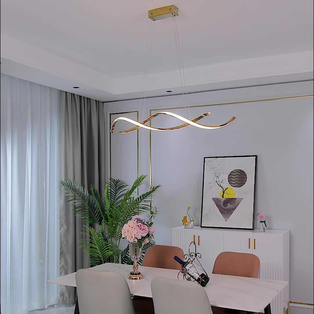 Gentle Waves Pendant Light - Letslighting