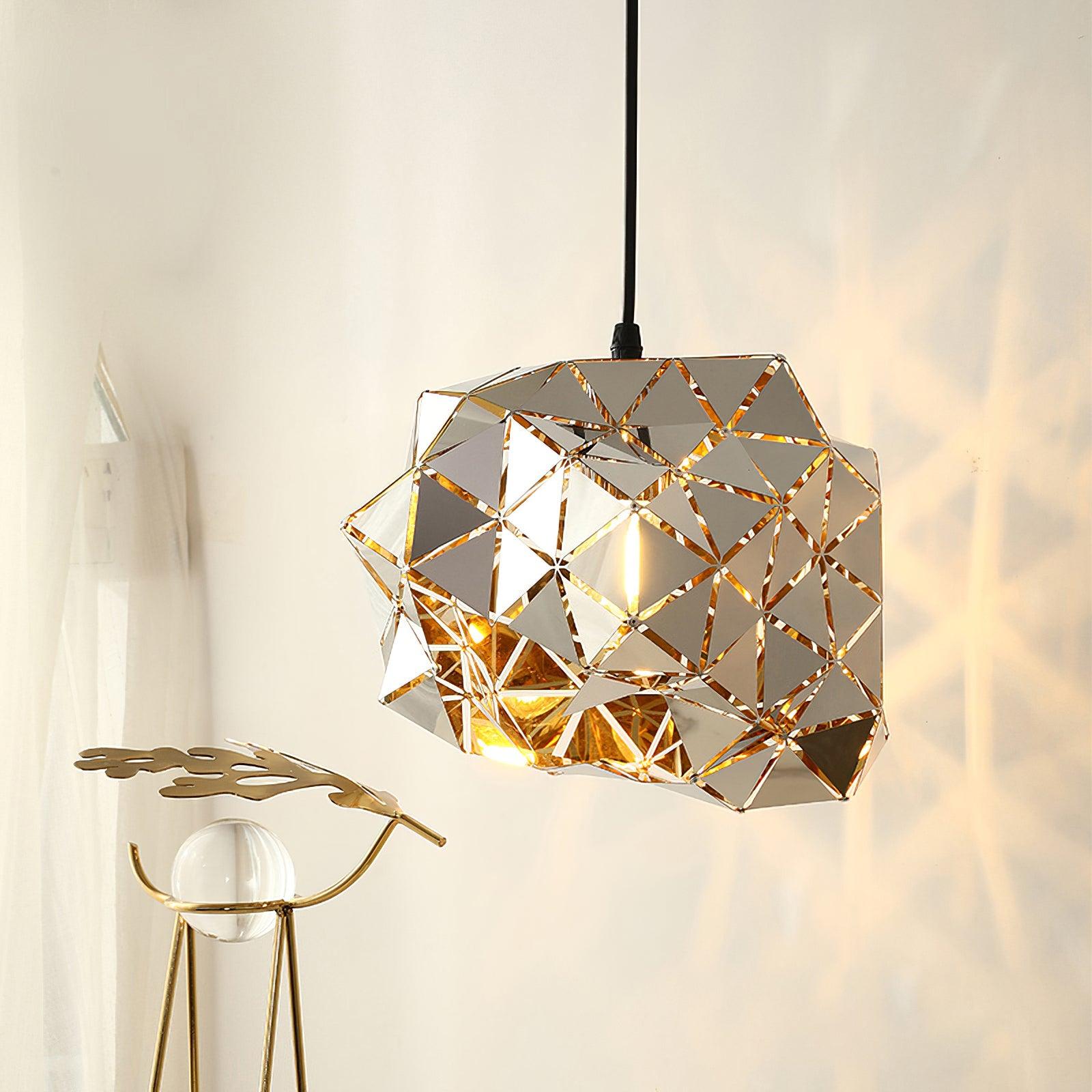 Geometric Panel Pendant Lamp - Letslighting