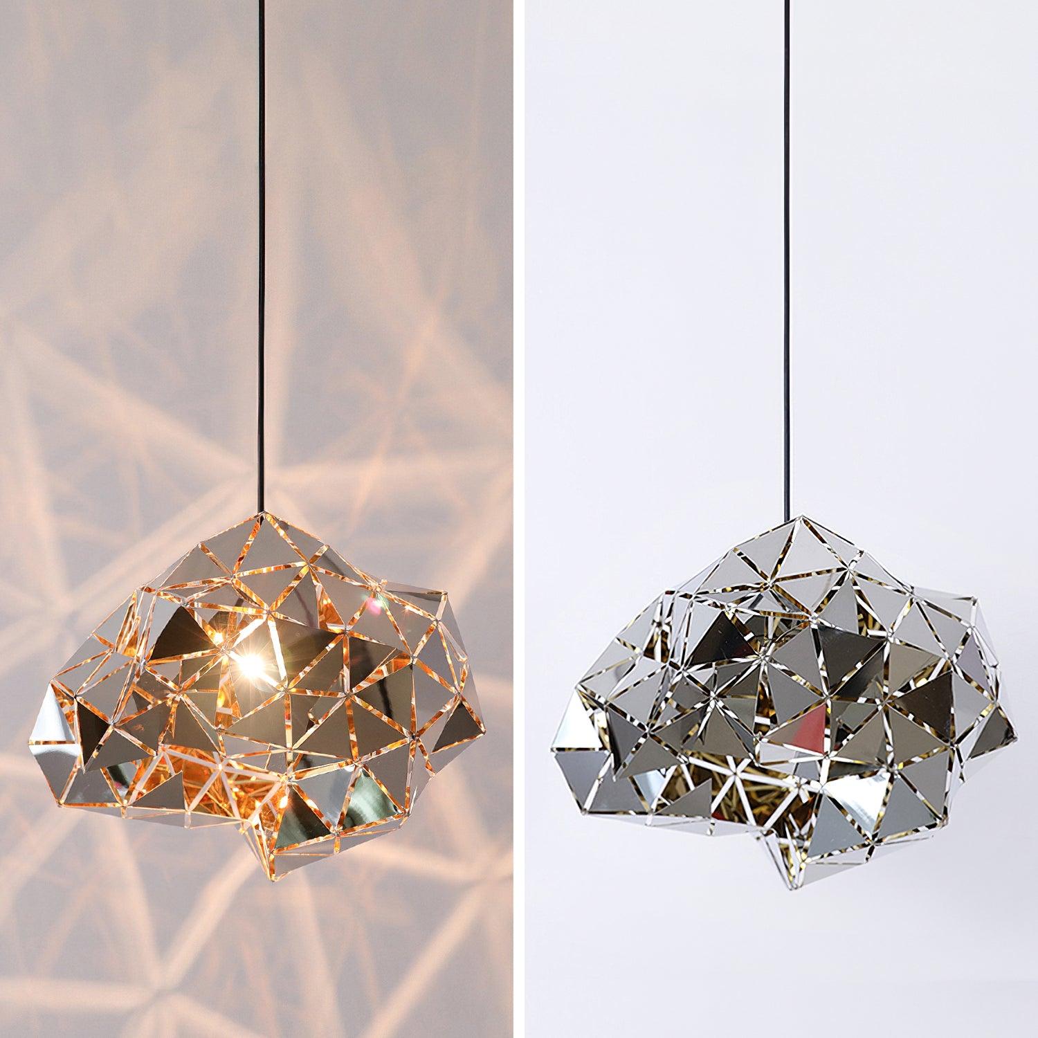 Geometric Panel Pendant Lamp - Letslighting