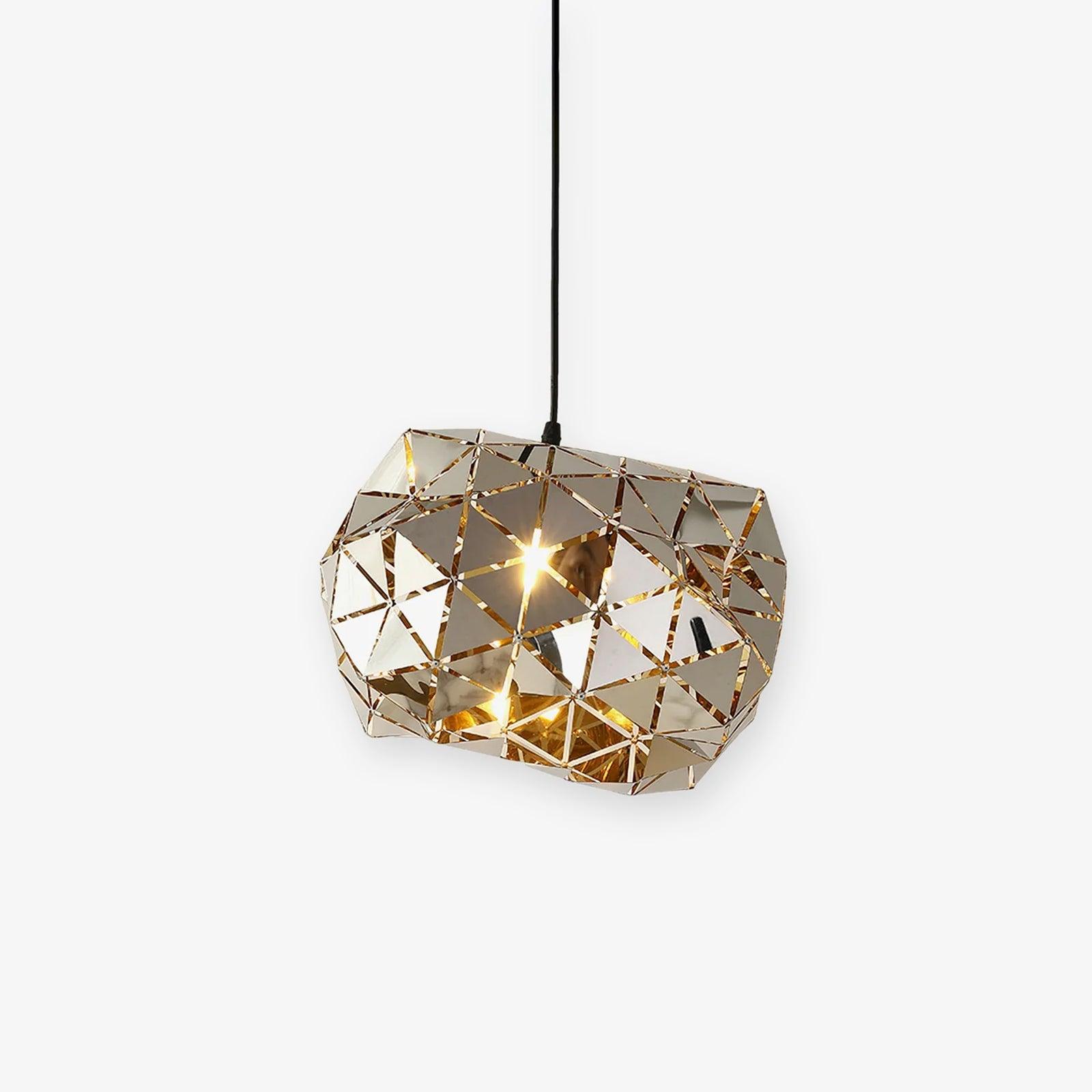 Geometric Panel Pendant Lamp - Letslighting