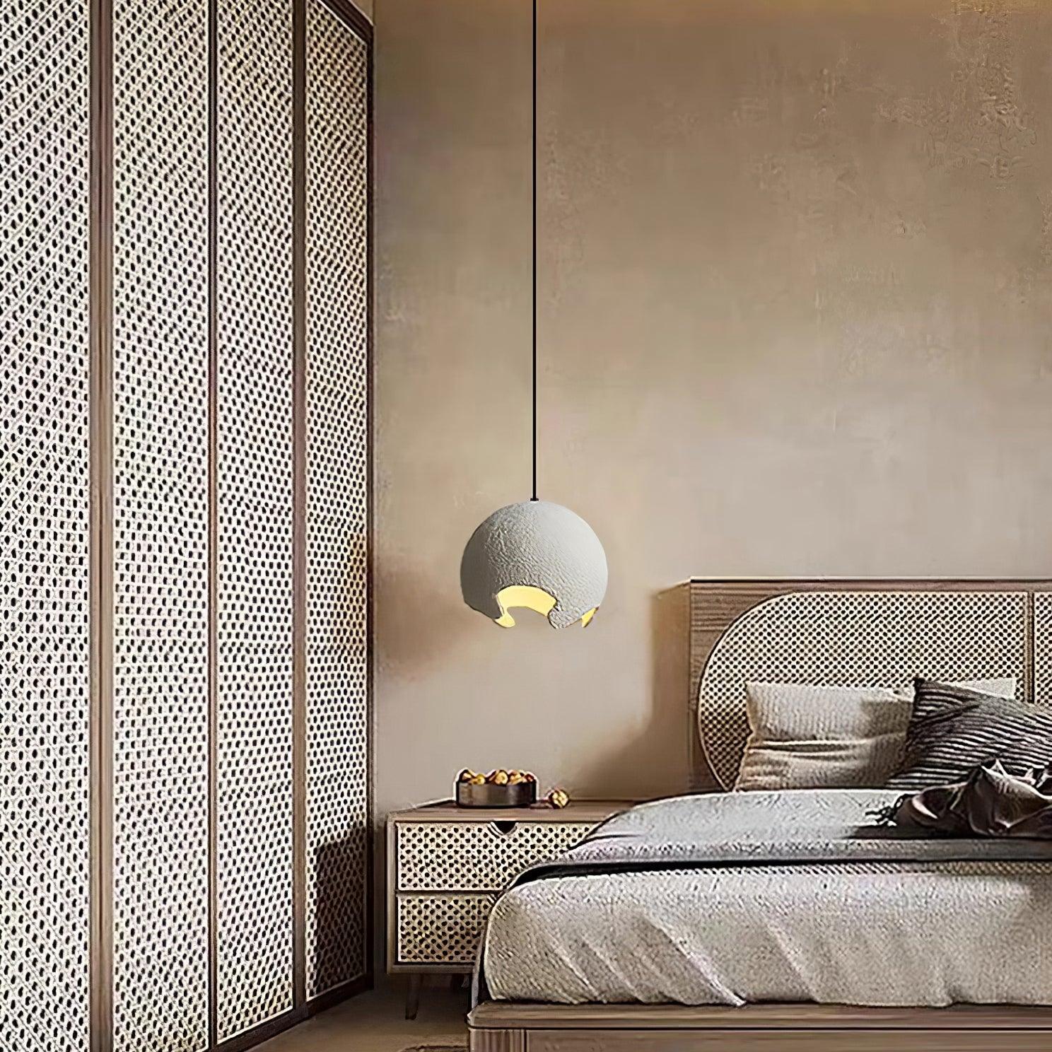 Geometric Resin Pendant Light - Letslighting