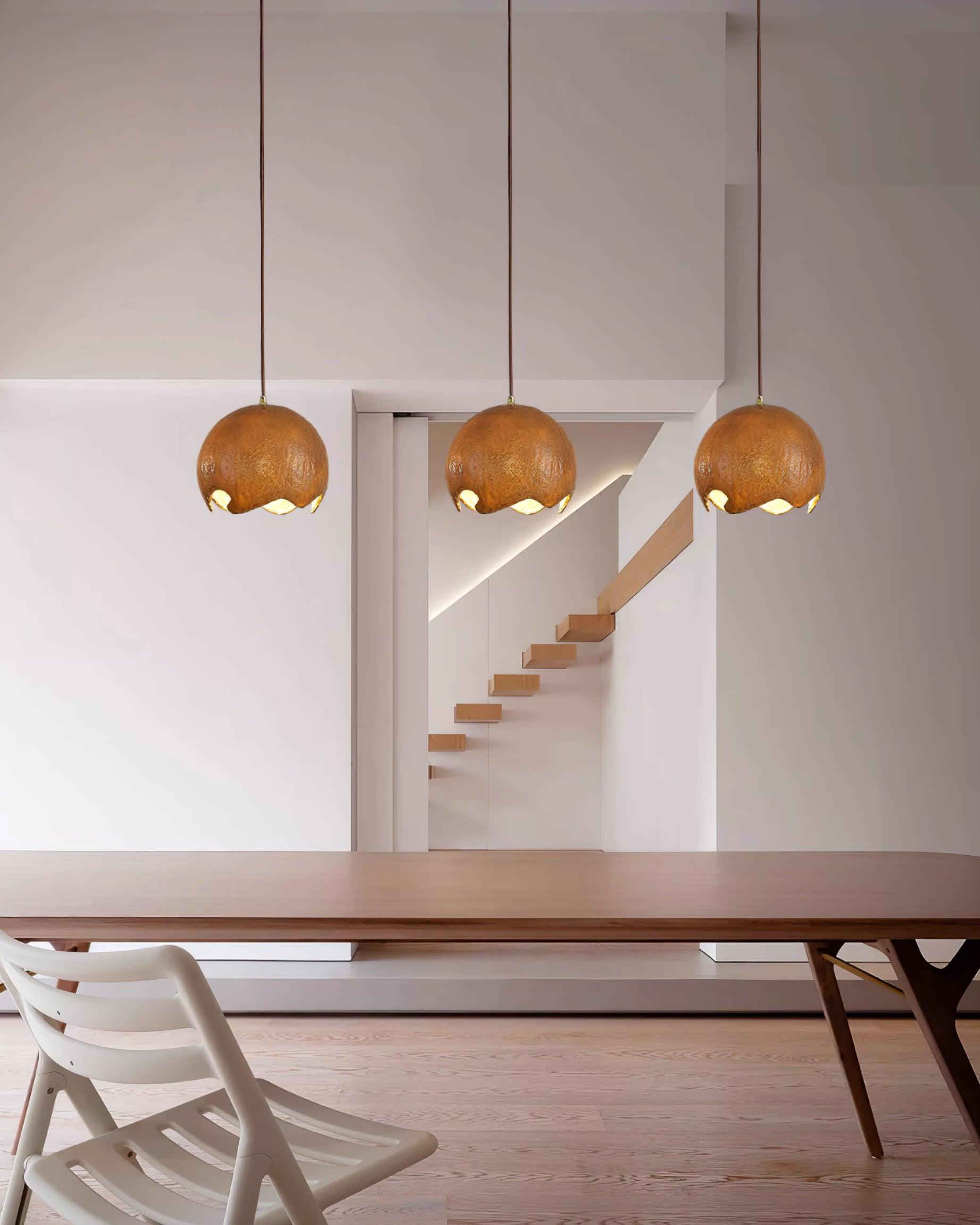 Geometric Resin Pendant Light - Letslighting