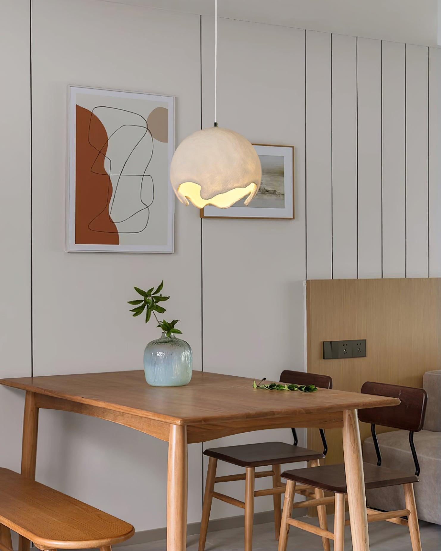 Geometric Resin Pendant Light - Letslighting
