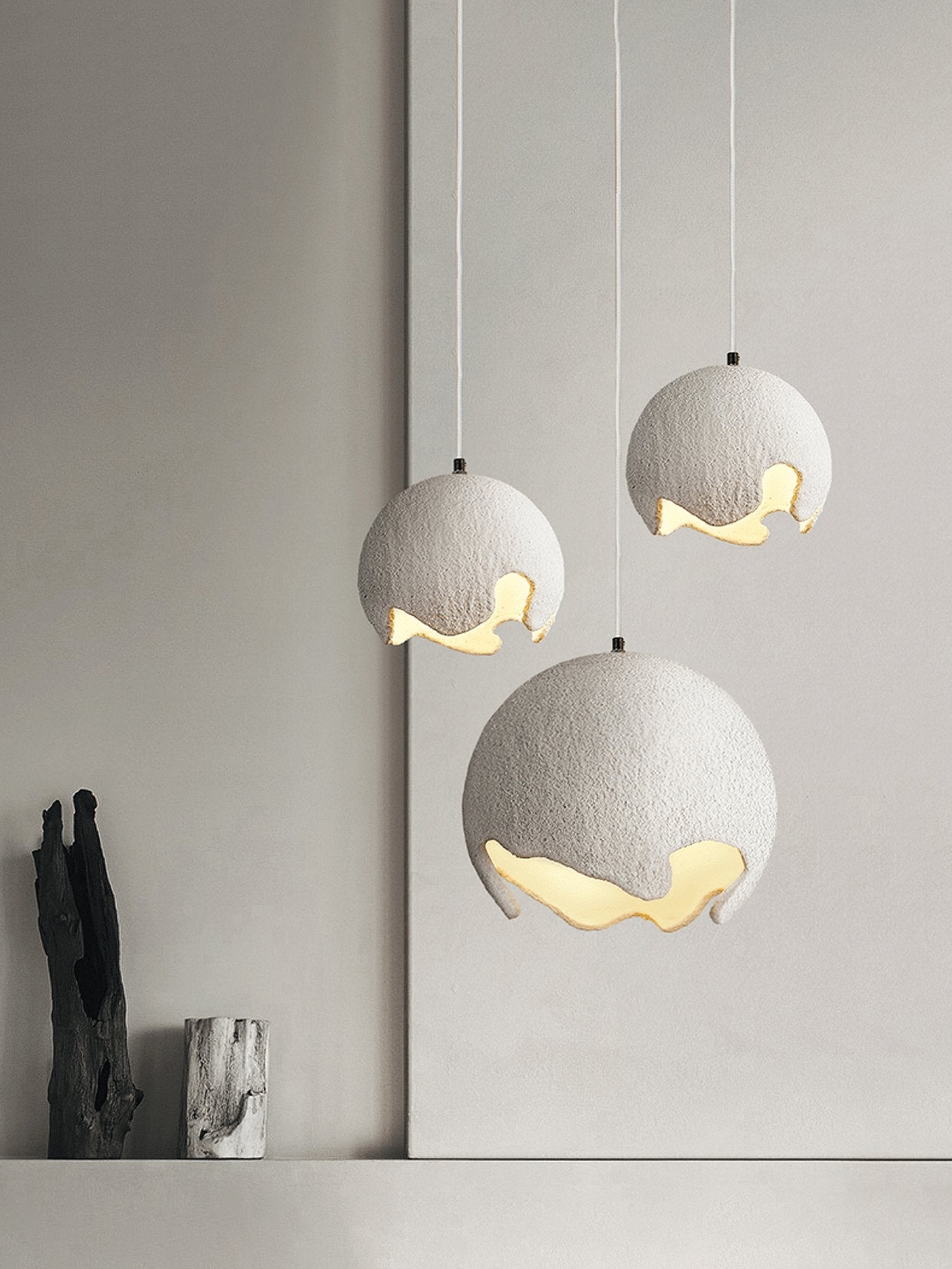 Geometric Resin Pendant Light - Letslighting