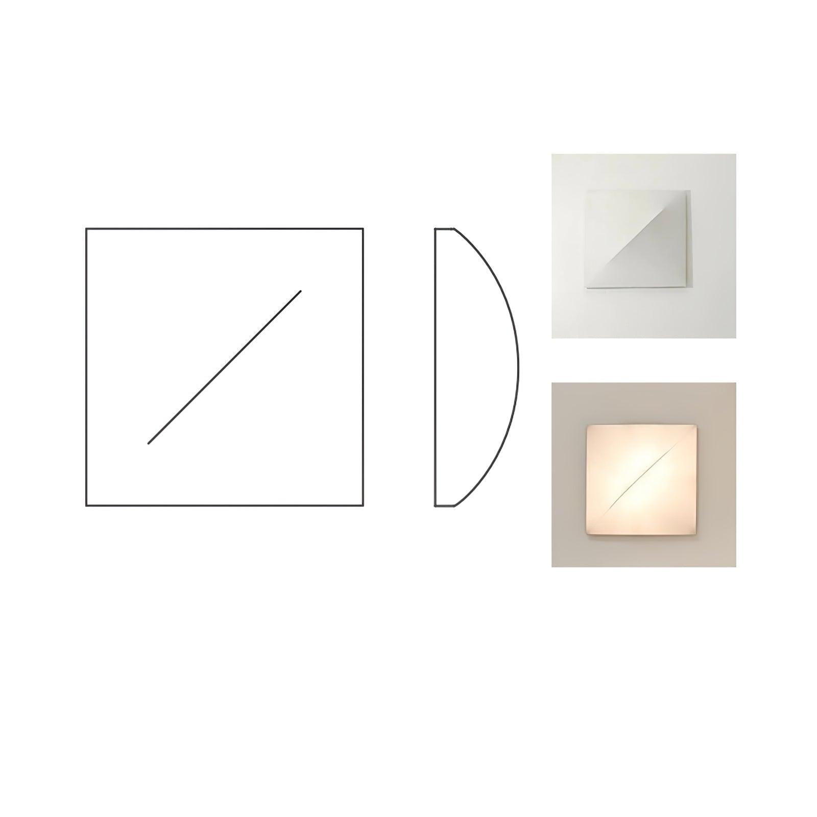 Lumina Minimalist Fabric Wall lamp - Letslighting