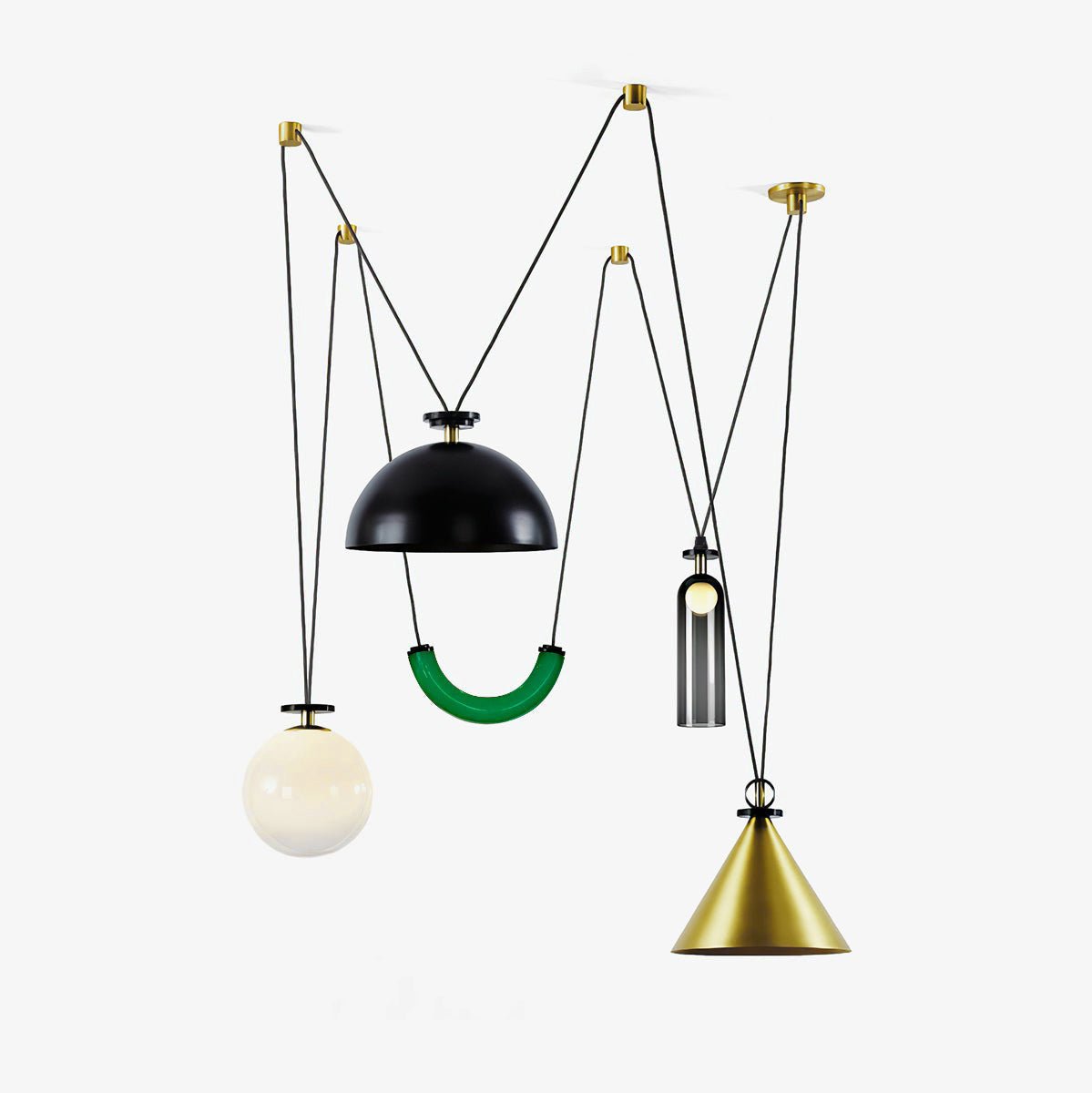Geometric Shape Art Modern Chandelier - Letslighting