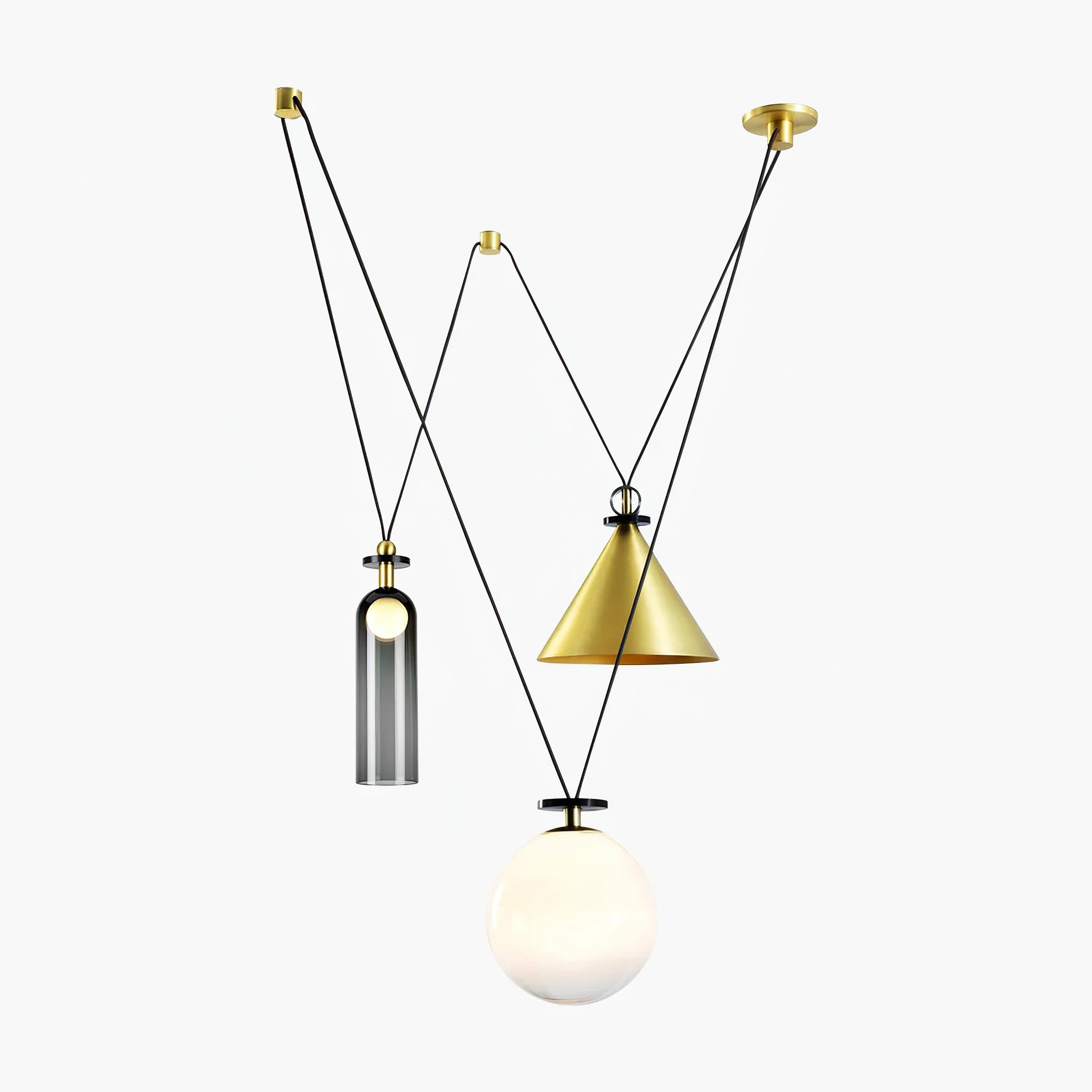 Geometric Shape Art Modern Chandelier - Letslighting