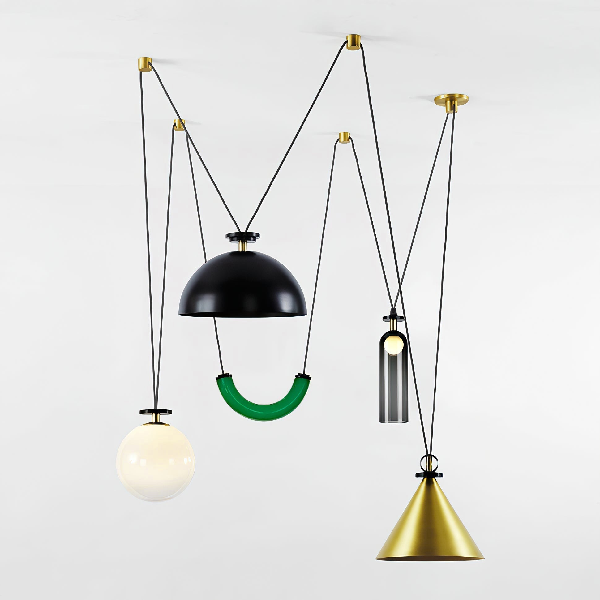 Geometric Shape Art Modern Chandelier - Letslighting