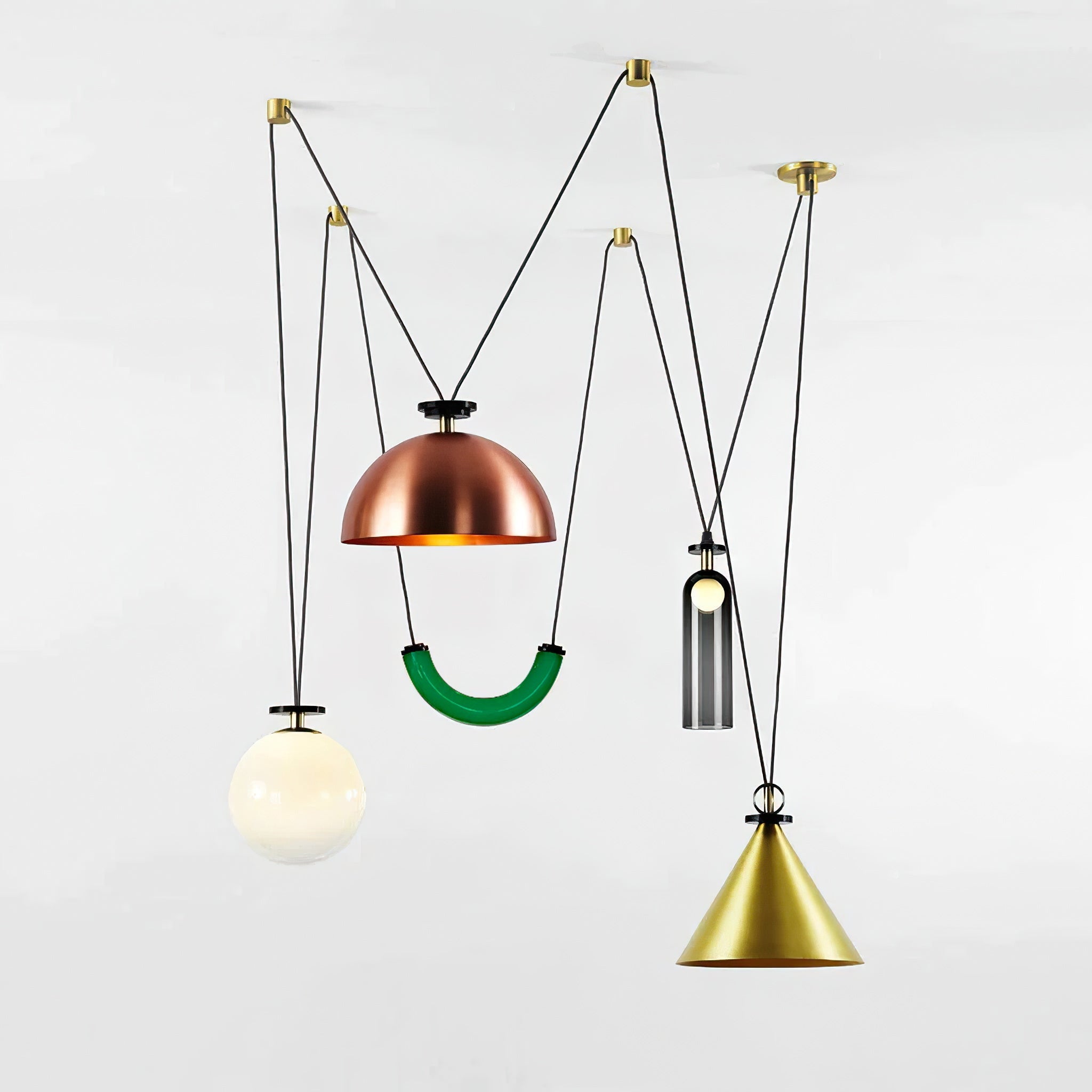 Geometric Shape Art Modern Chandelier - Letslighting