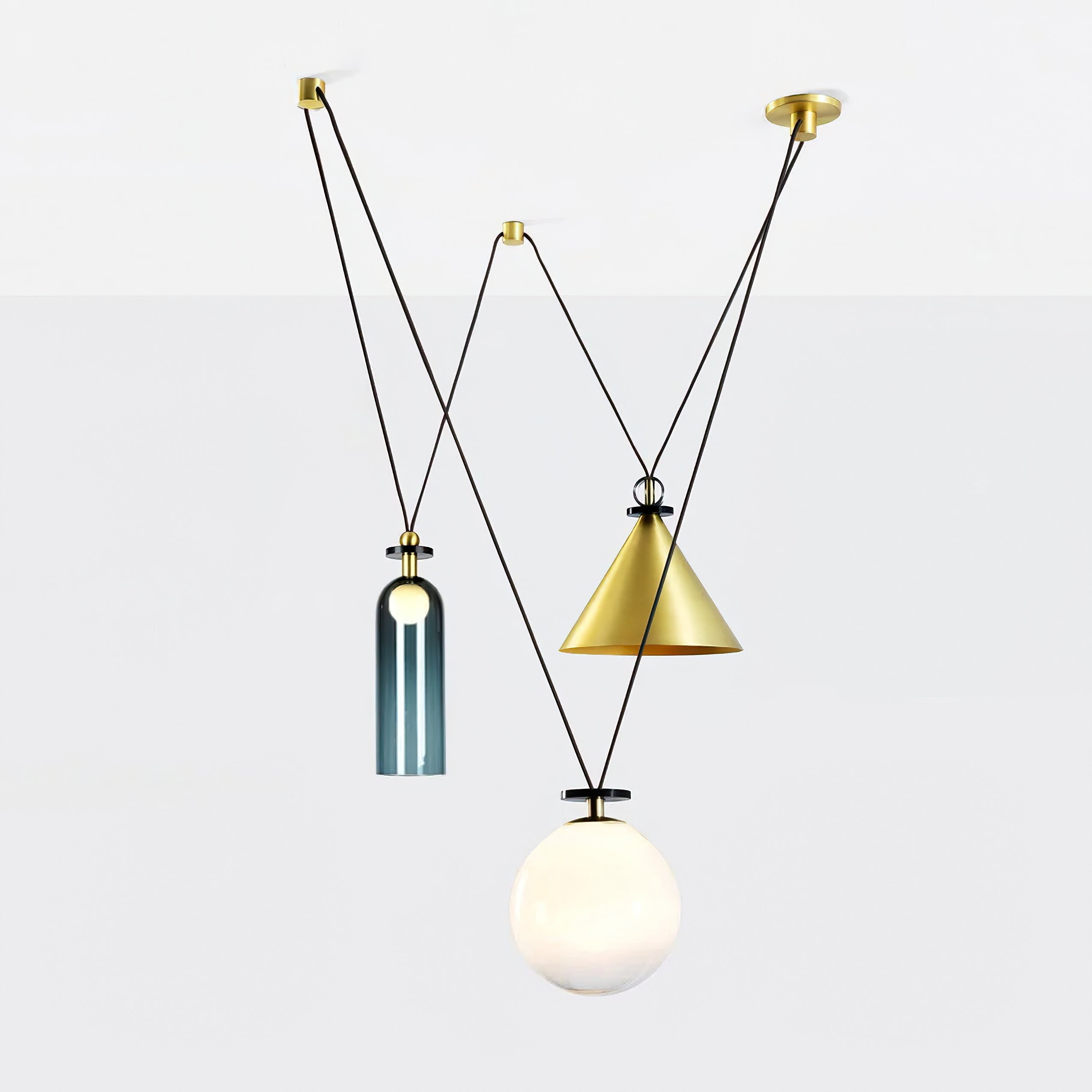 Geometric Shape Art Modern Chandelier - Letslighting