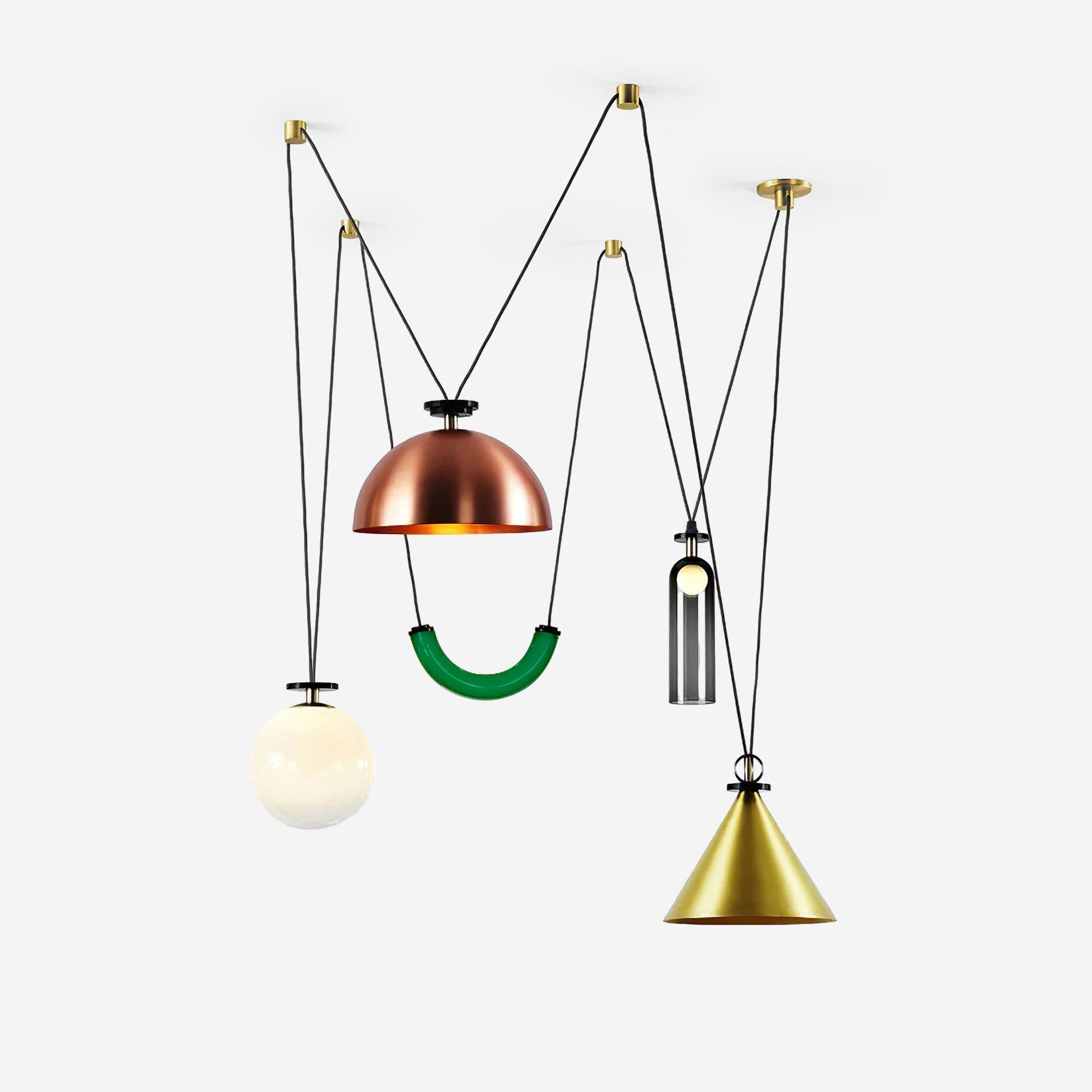Geometric Shape Art Modern Chandelier - Letslighting