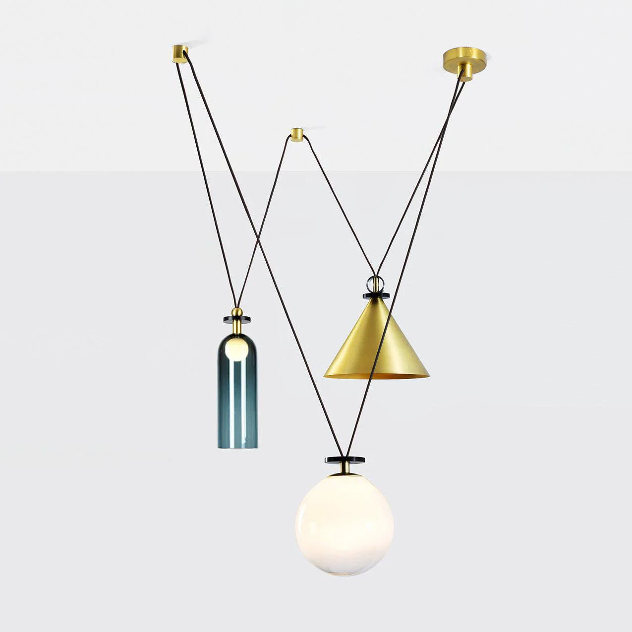 Geometric Shape Art Modern Chandelier - Letslighting