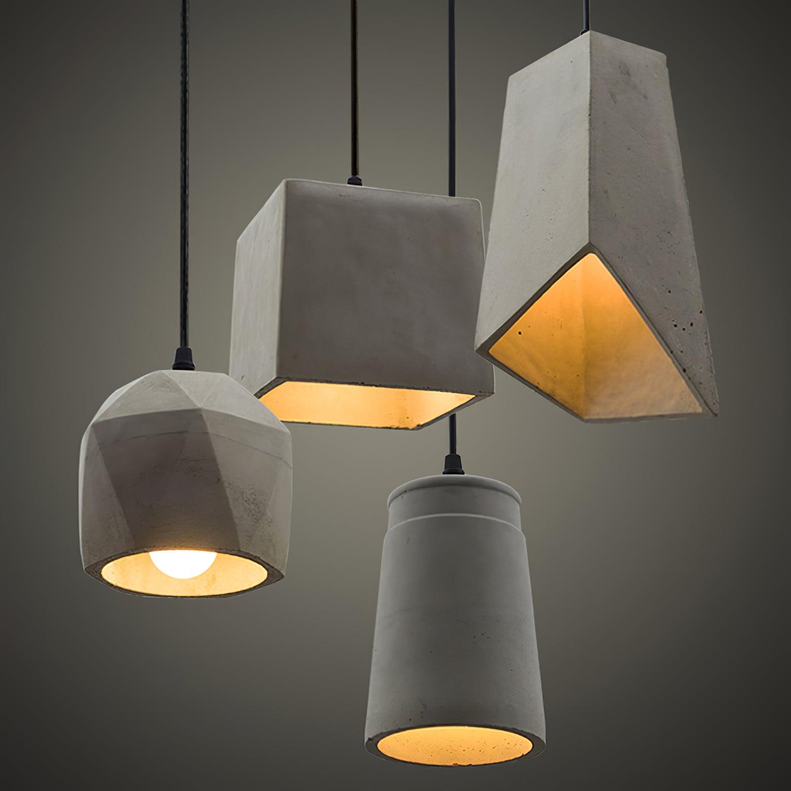 Georgia Cement Pendant Light - Letslighting