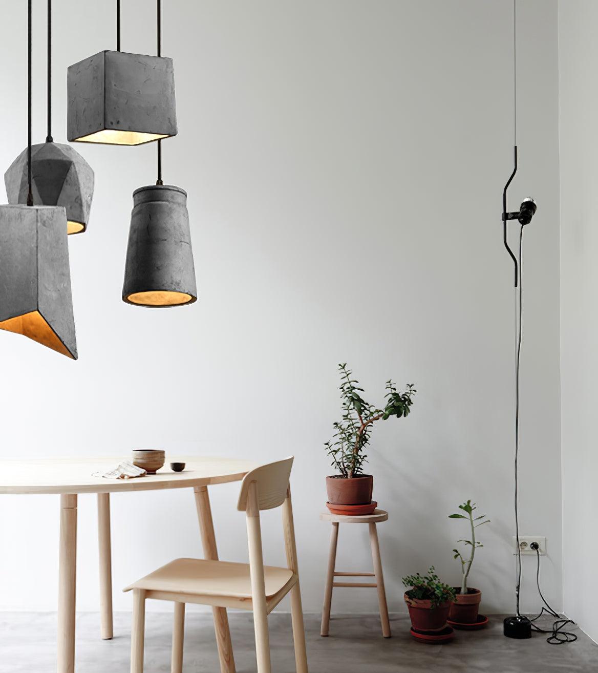 Georgia Cement Pendant Light - Letslighting
