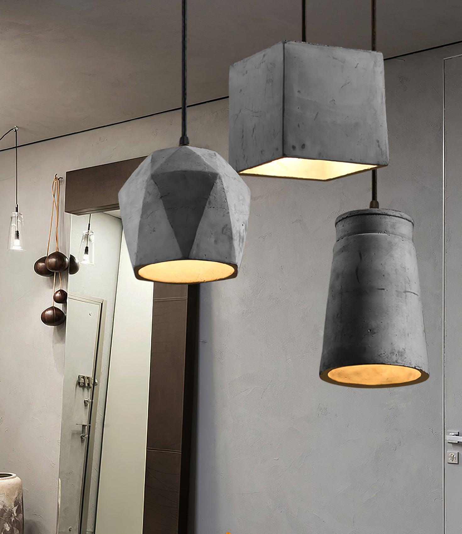 Georgia Cement Pendant Light - Letslighting