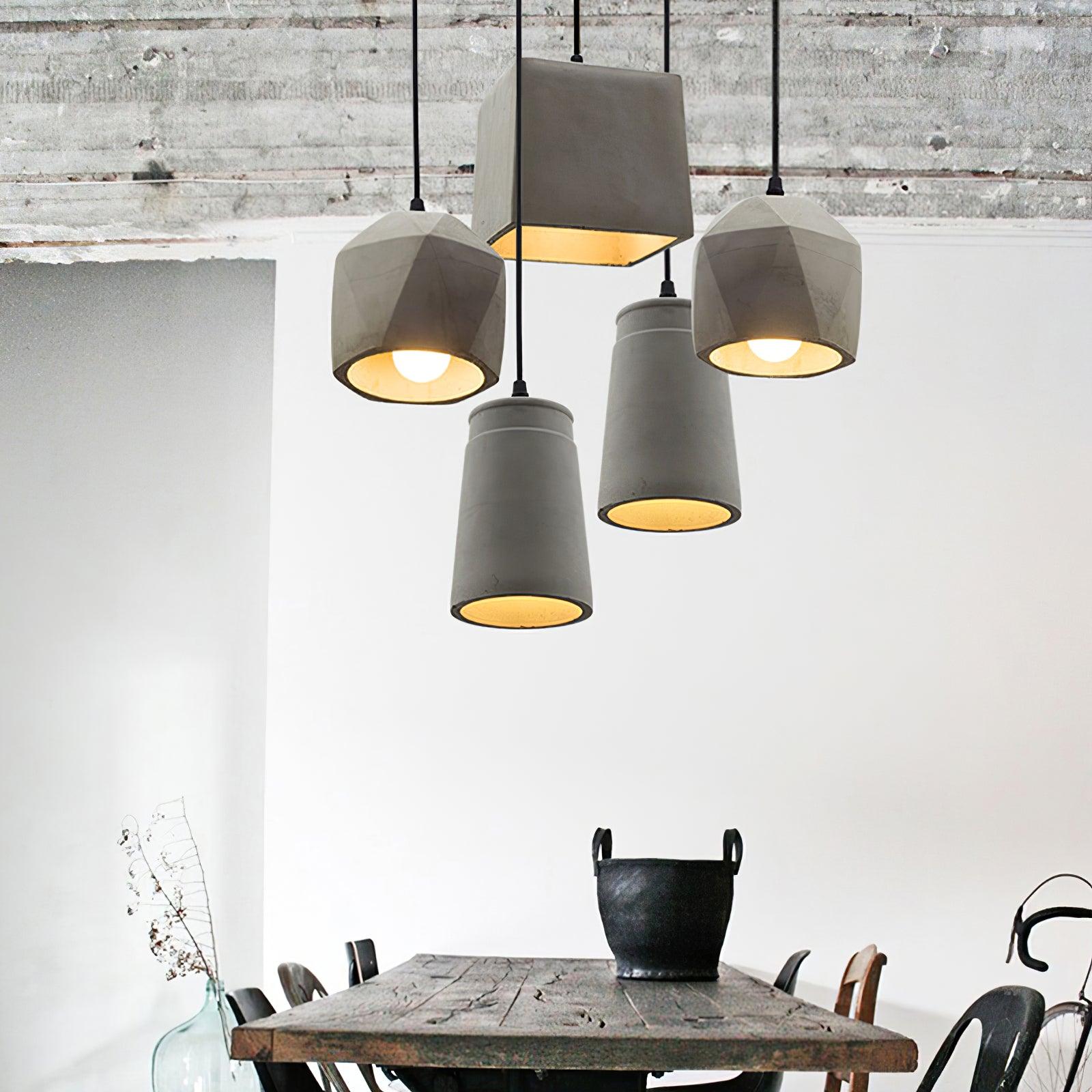 Georgia Cement Pendant Light - Letslighting