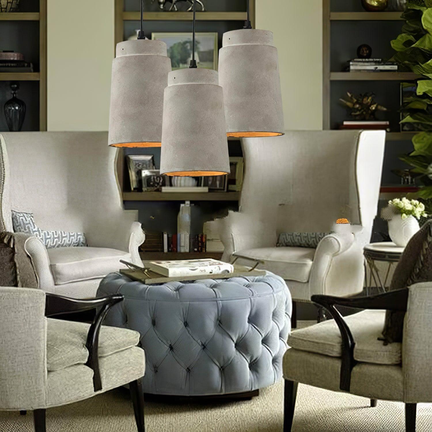 Georgia Cement Pendant Light - Letslighting