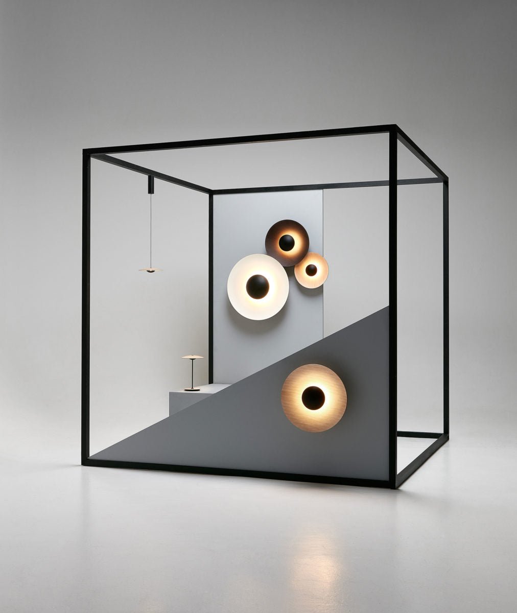 Ginger Modern Minimalist Round Metal Wall Lamp - Letslighting