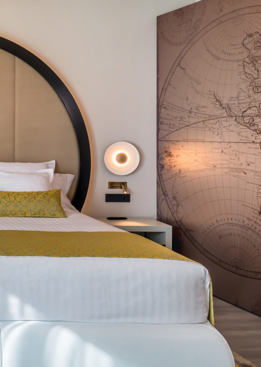 Ginger Modern Minimalist Round Metal Wall Lamp - Letslighting