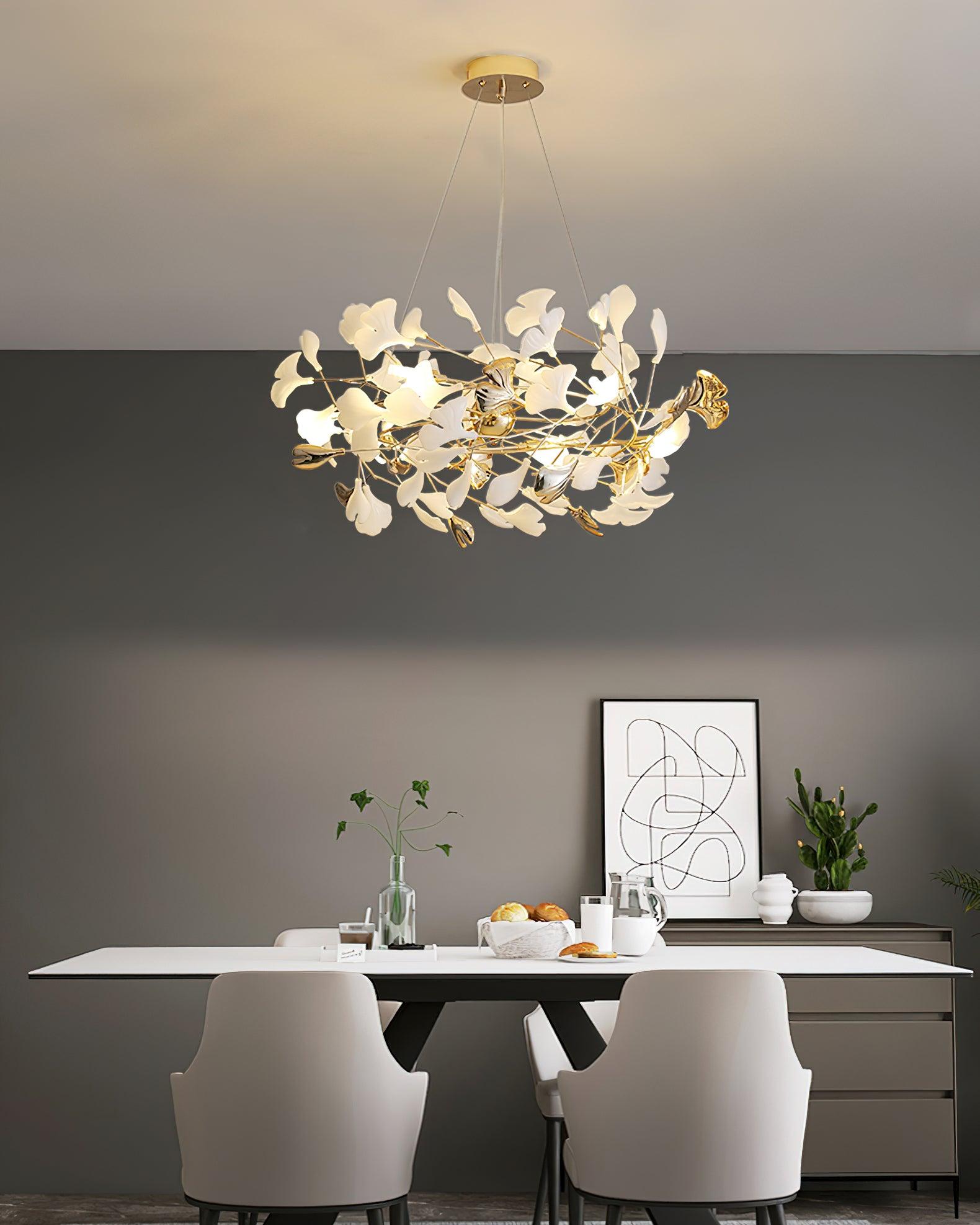 Gingko Chandelier H - Letslighting