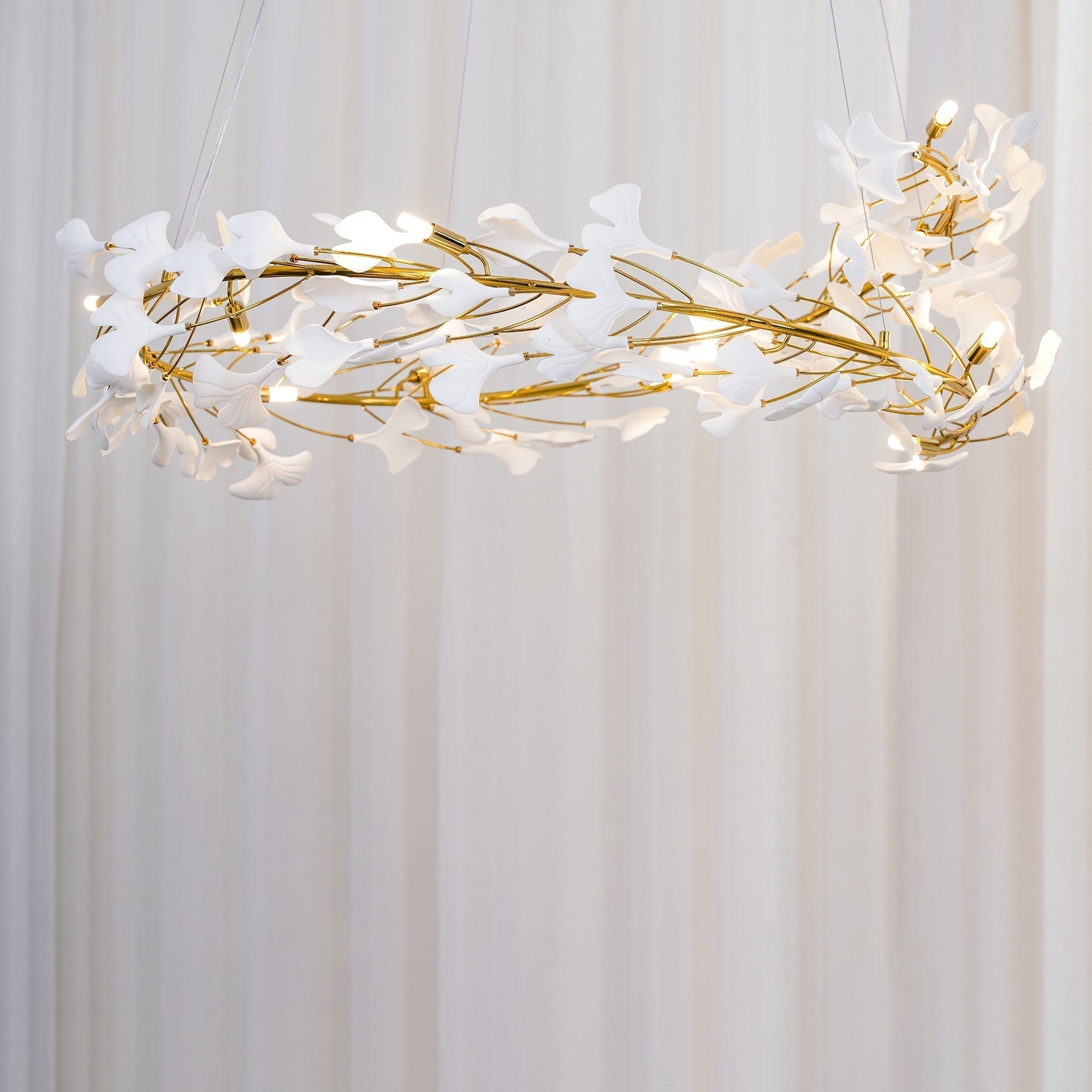 Gingko Chandelier U - Letslighting