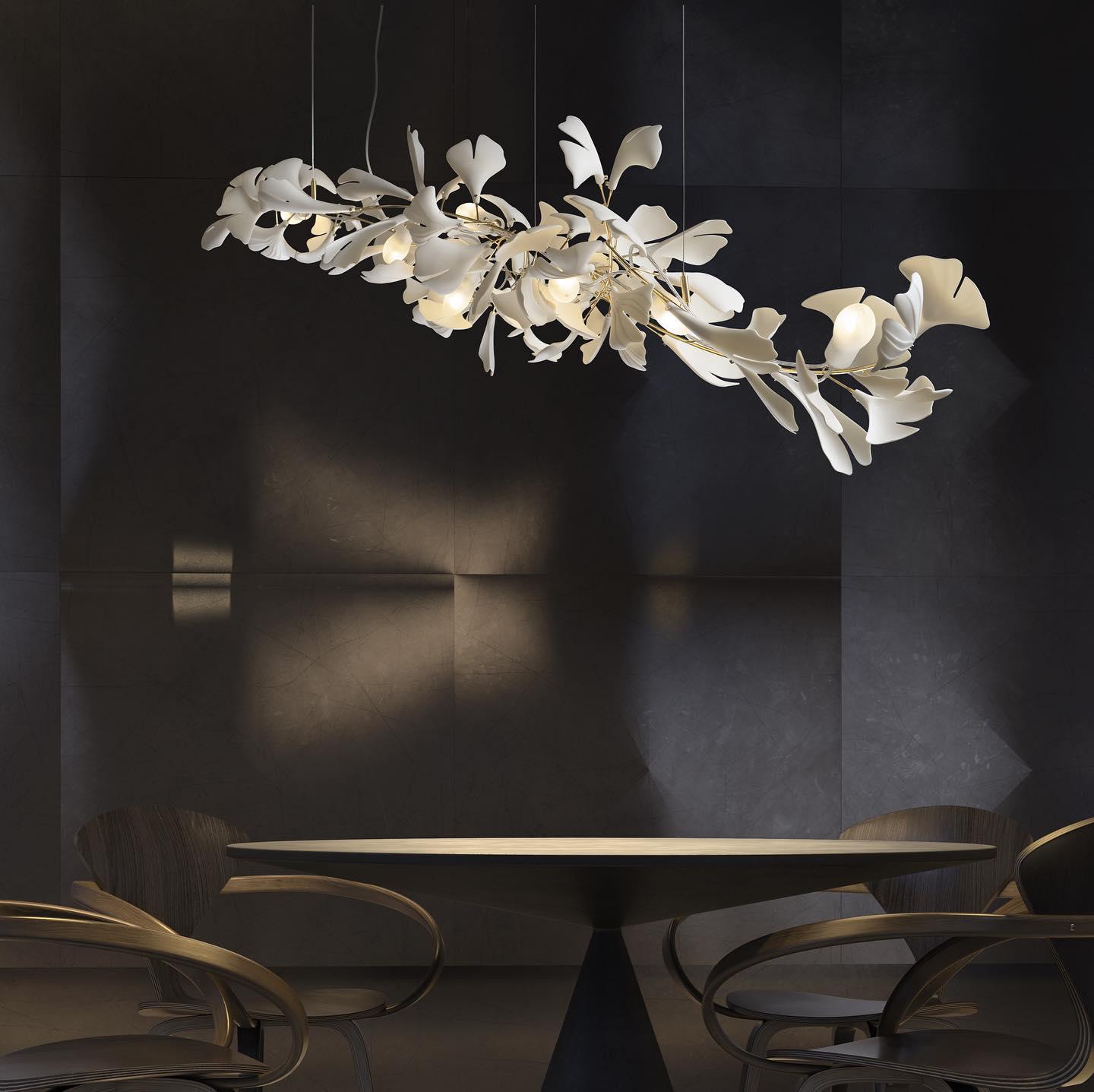 Gingko Chandelier A - Letslighting