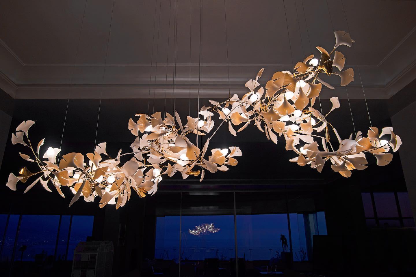 Gingko Chandelier A - Letslighting