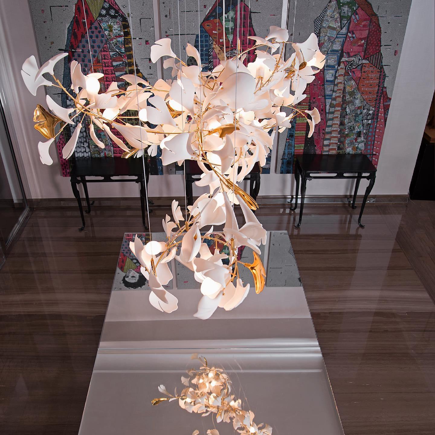 Gingko Chandelier A - Letslighting