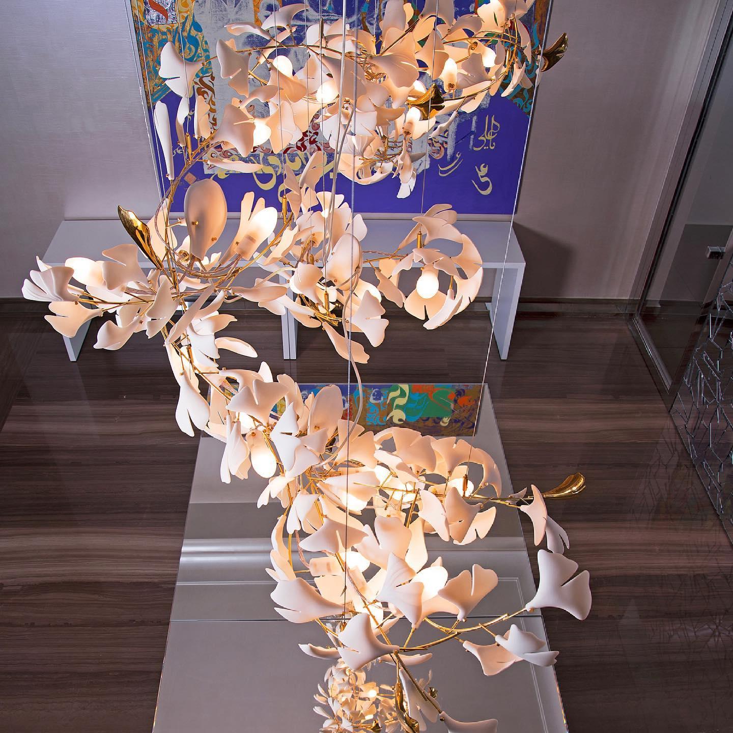 Gingko Chandelier A - Letslighting