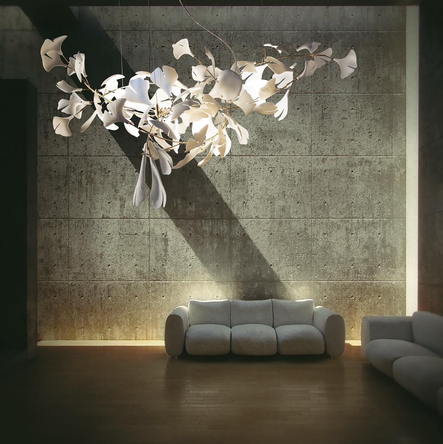 Gingko Chandelier A - Letslighting