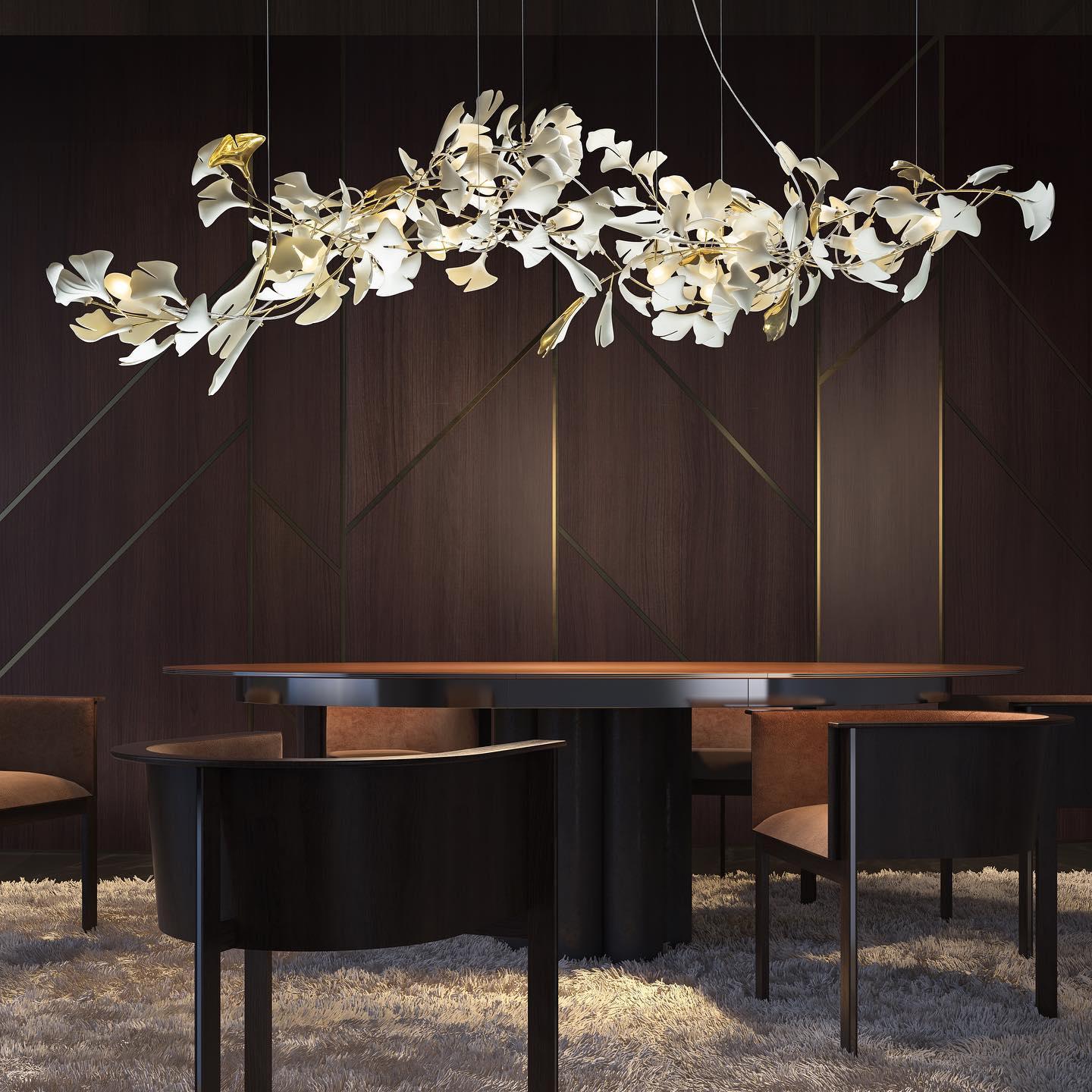 Gingko Chandelier A - Letslighting