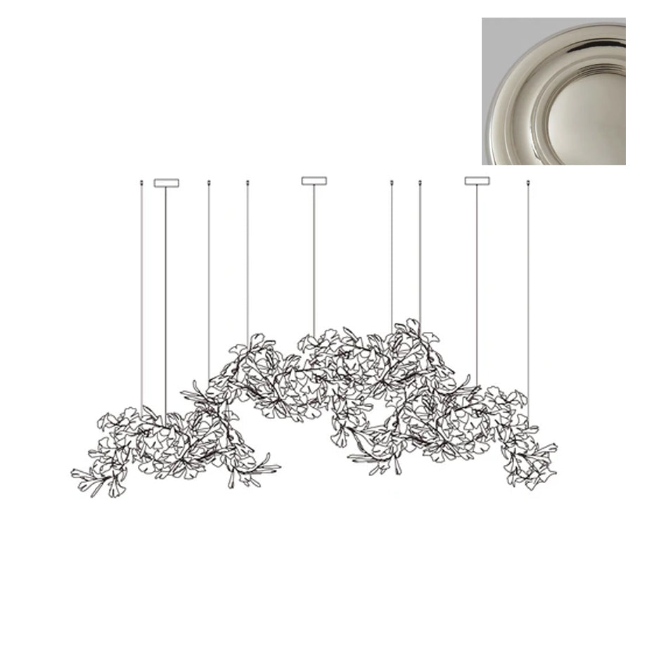 Elysia Floral Canopy Chandelier - Letslighting