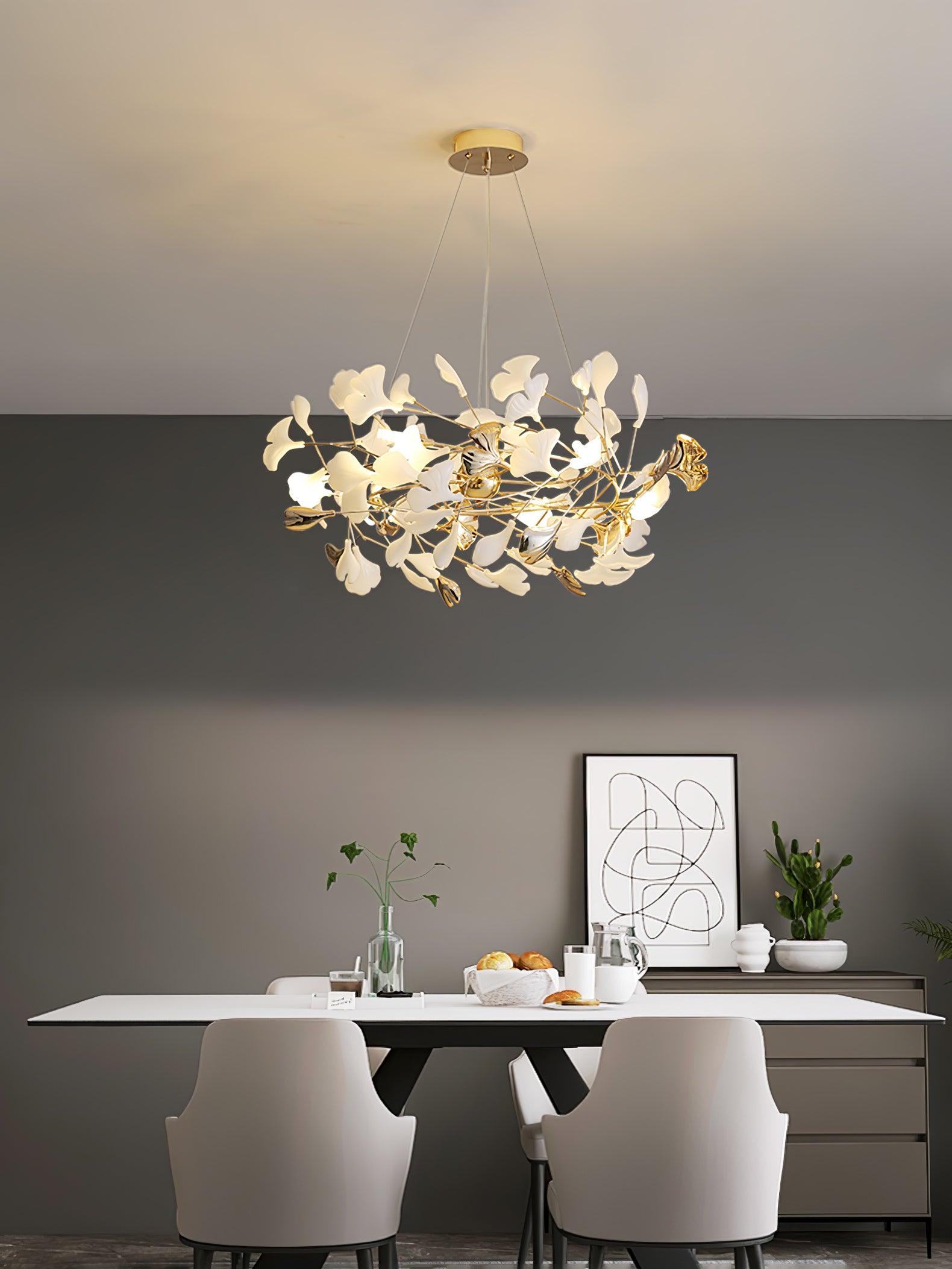 Gingko Chandelier H - Letslighting