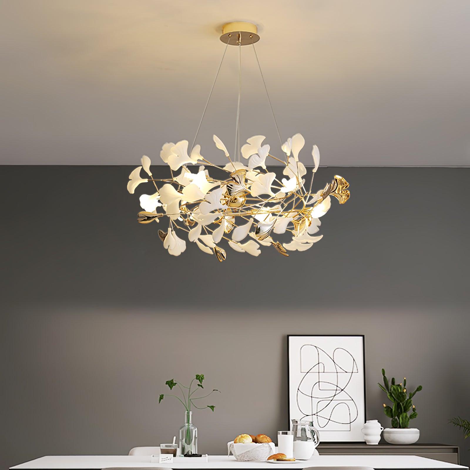 Gingko Chandelier H - Letslighting