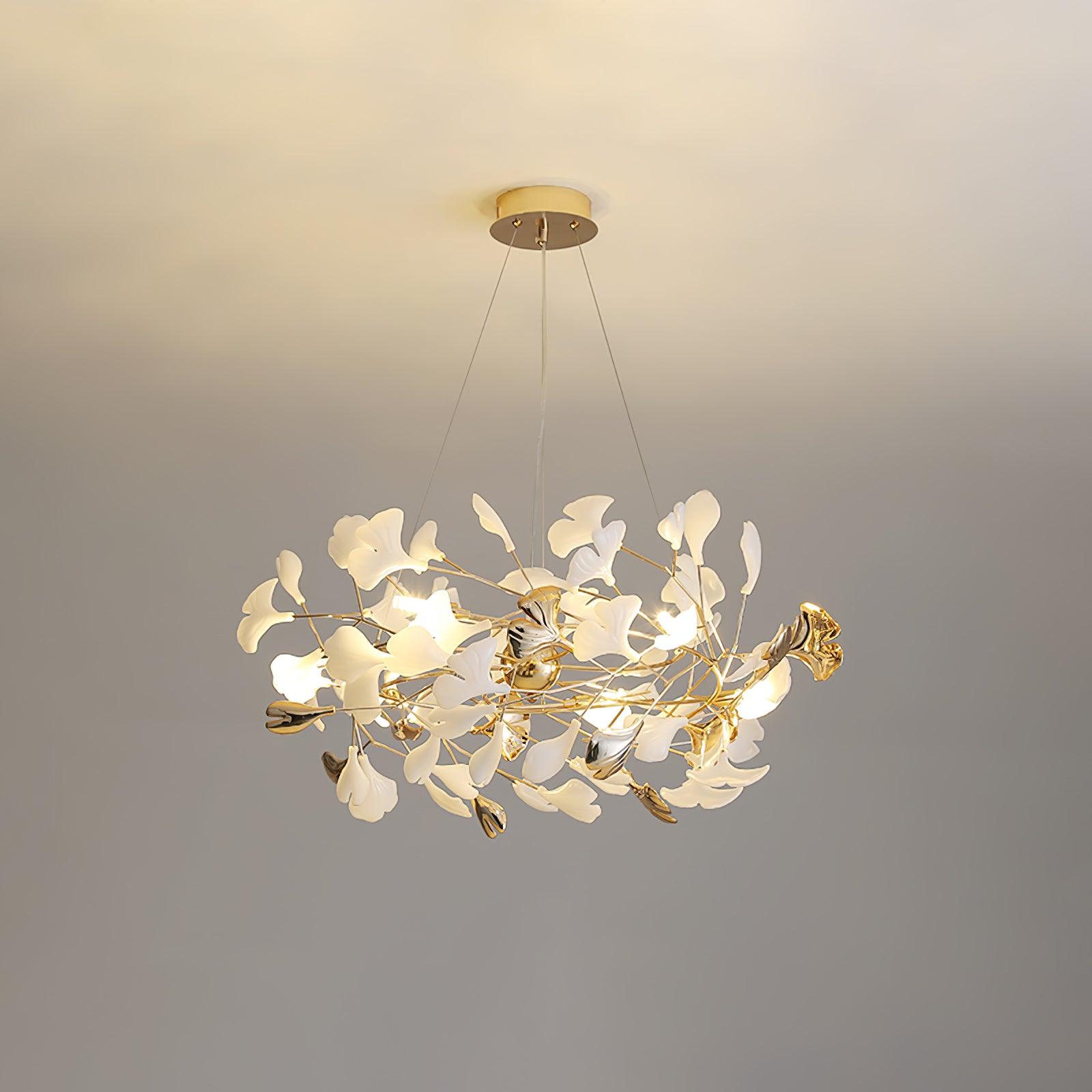 Gingko Chandelier H - Letslighting