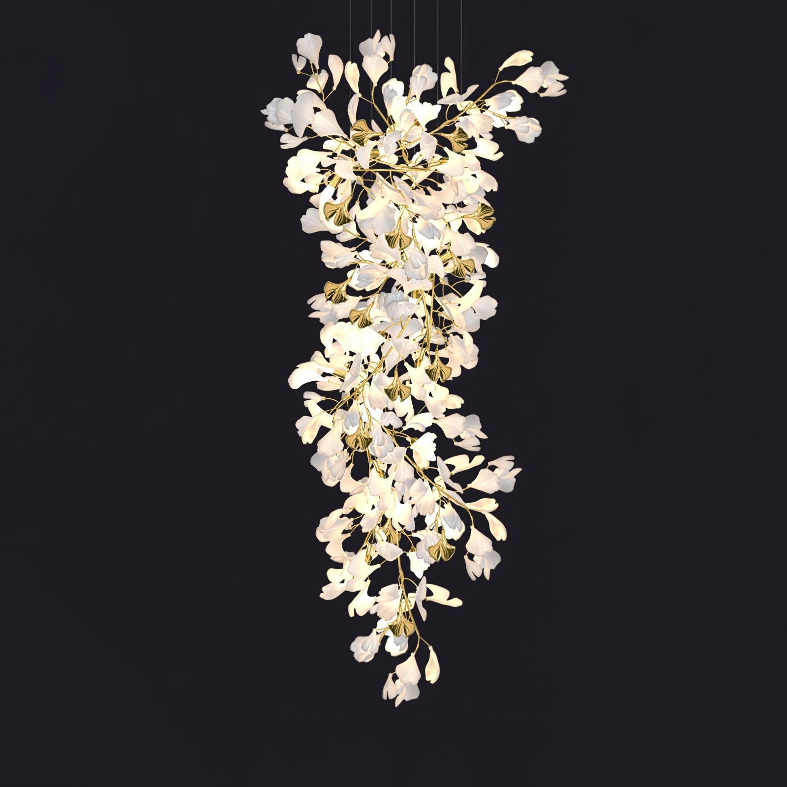 Ilvyniel Gingko Chandelier - Letslighting