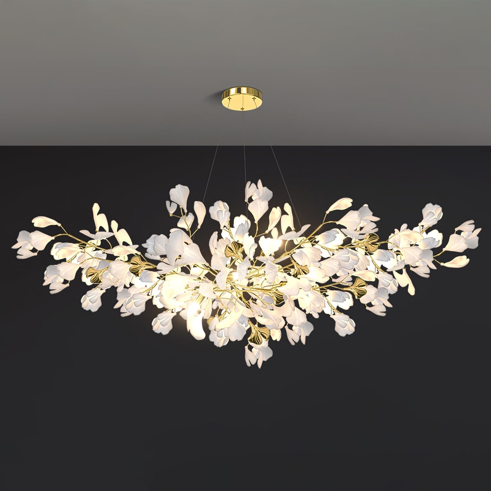 Ilvyniel Gingko Chandelier - Letslighting