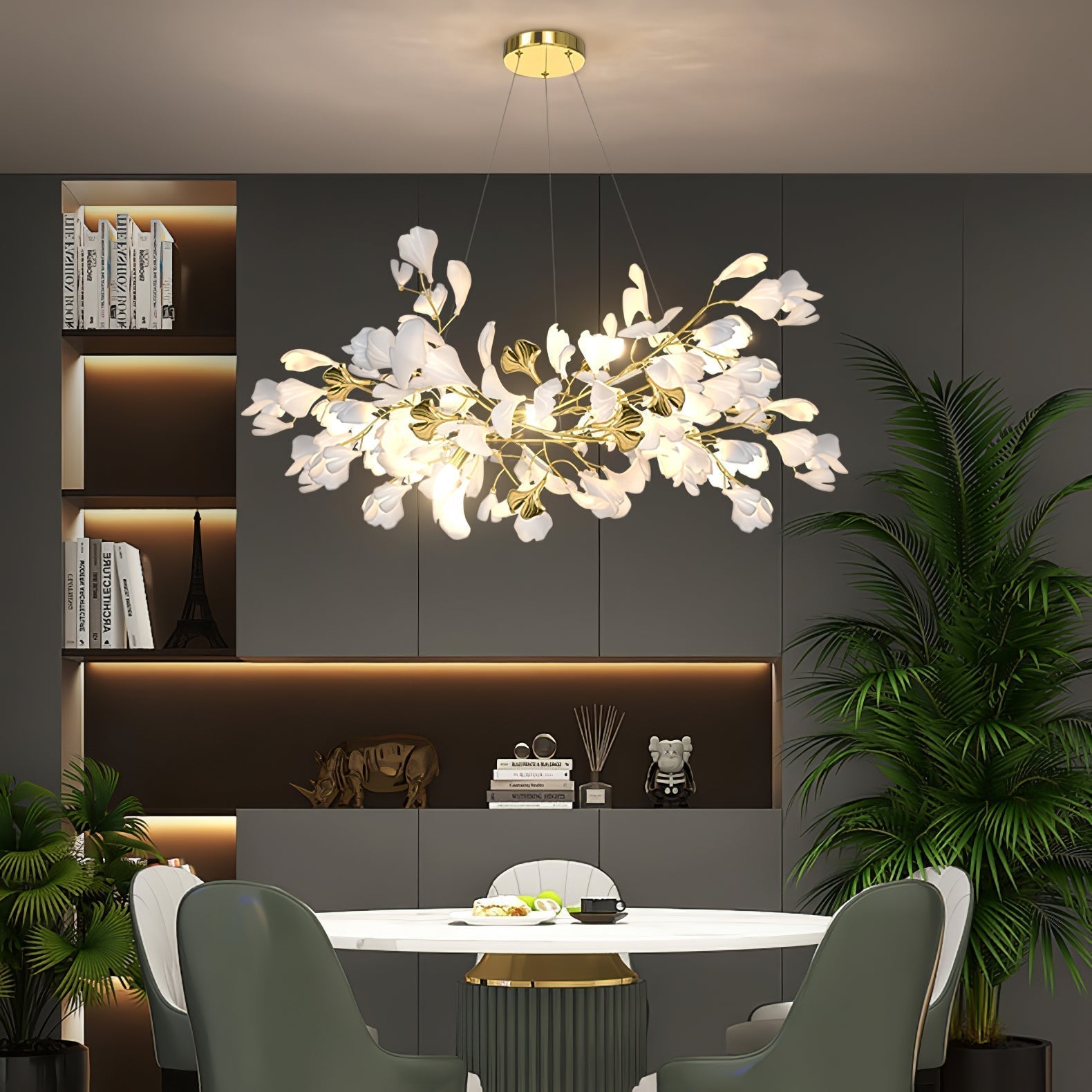 Ilvyniel Gingko Chandelier - Letslighting