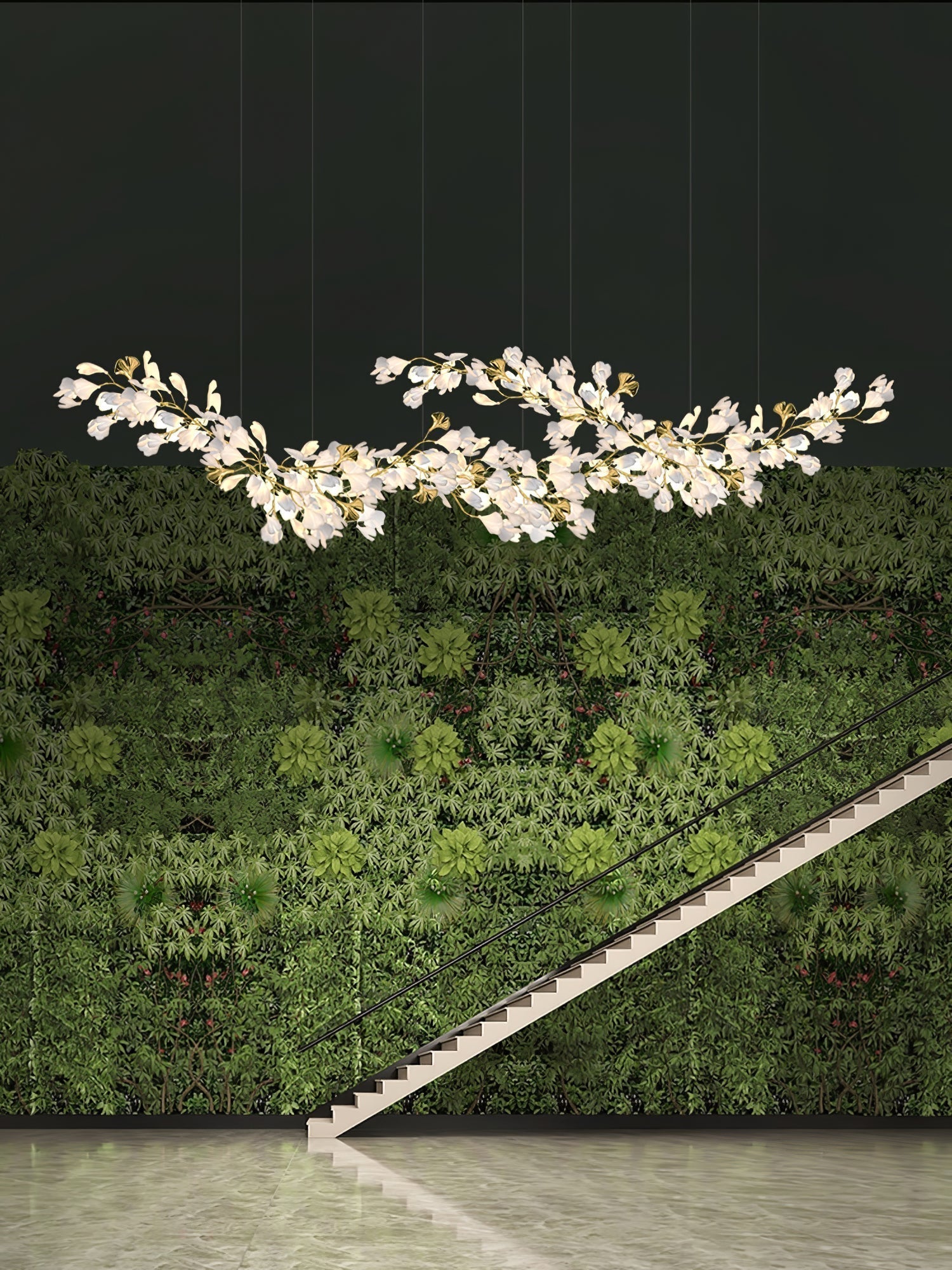 Ilvyniel Gingko Chandelier - Letslighting