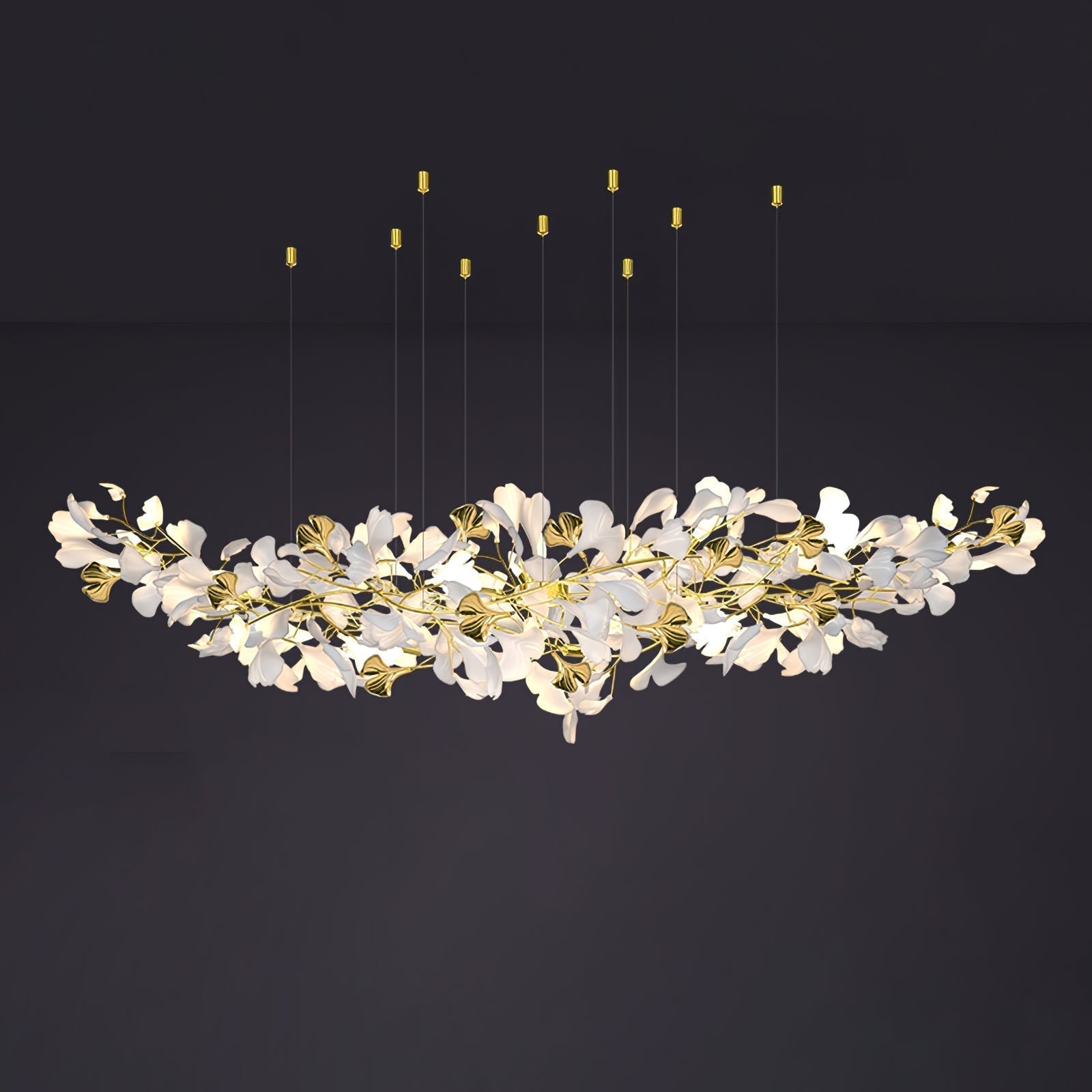 Ilvyniel Gingko Chandelier - Letslighting