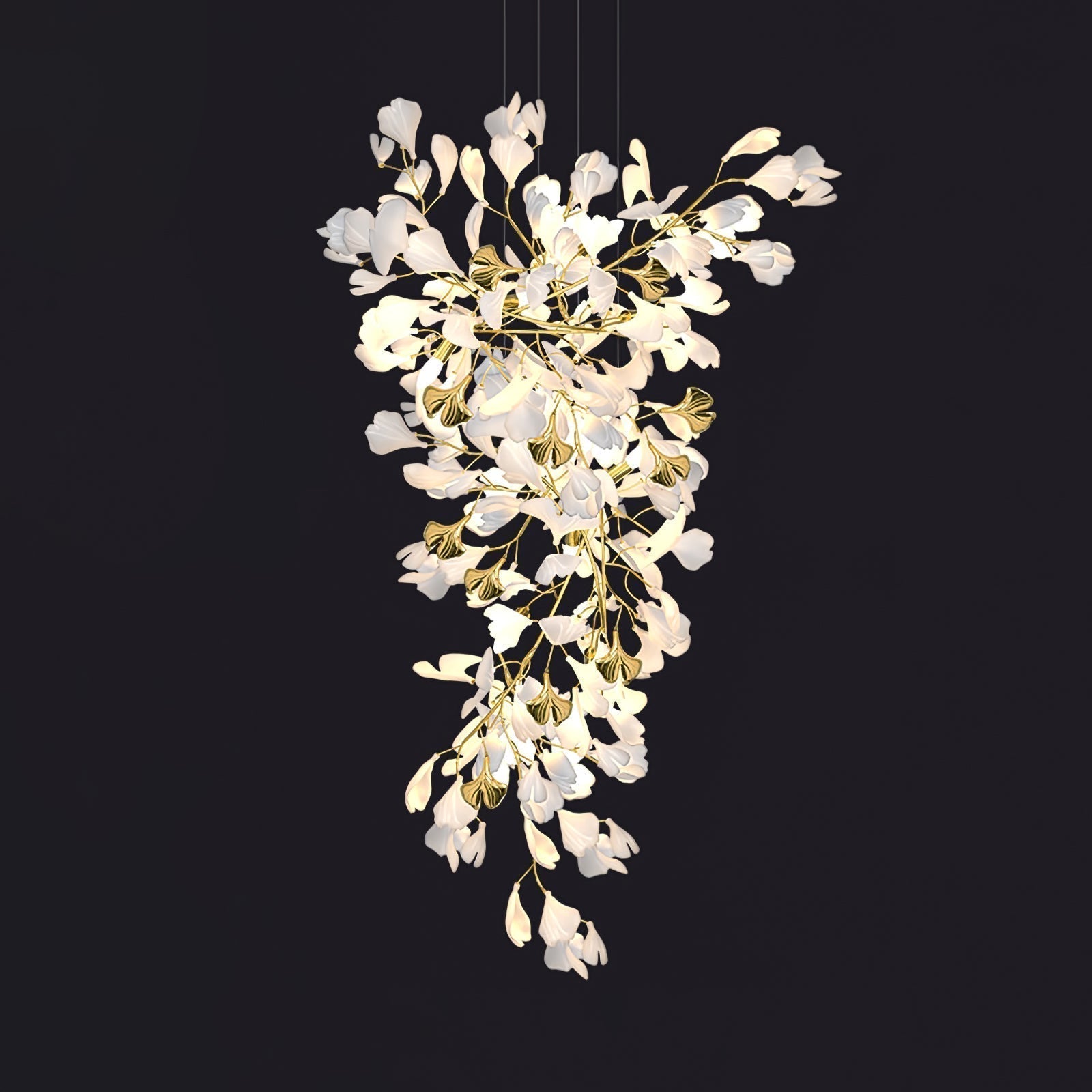 Ilvyniel Gingko Chandelier - Letslighting