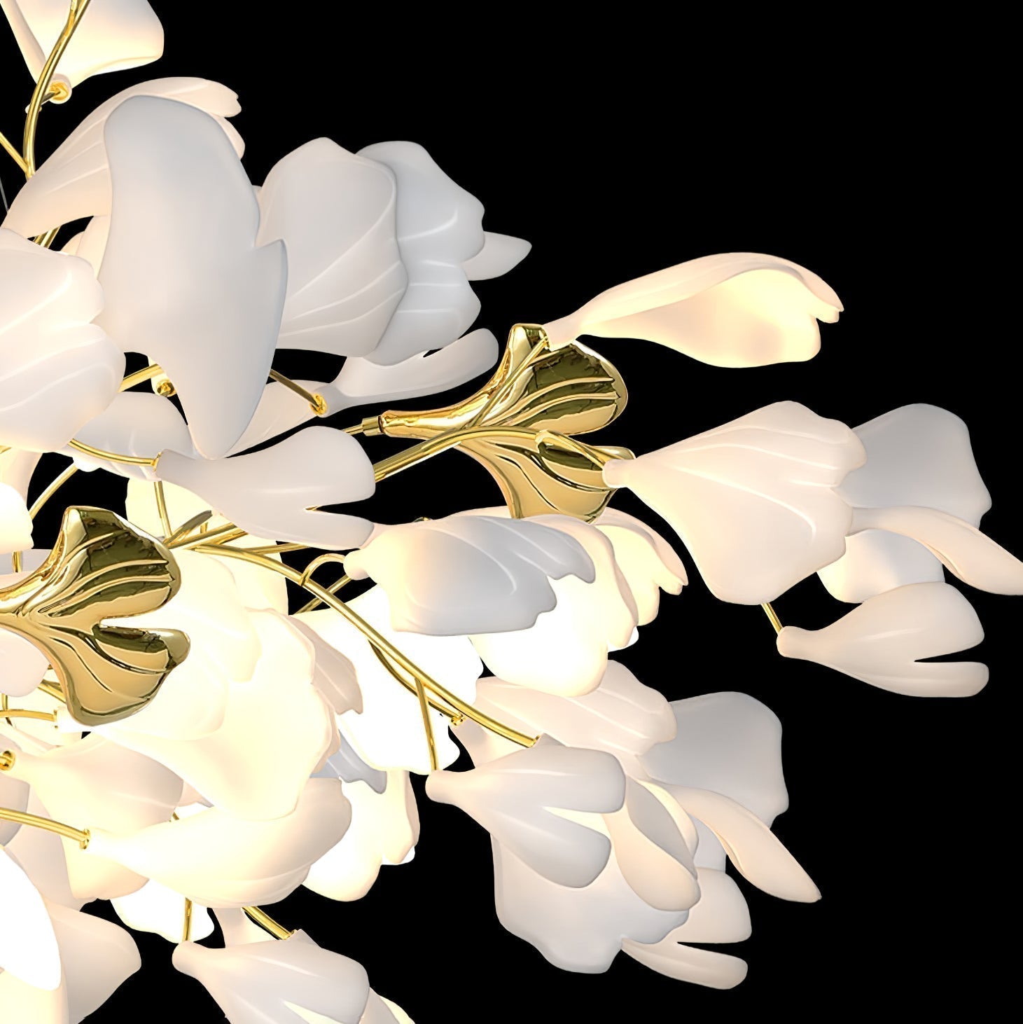 Ilvyniel Gingko Chandelier - Letslighting