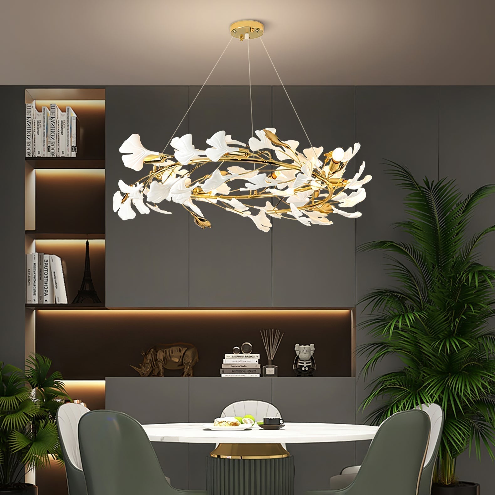 Ilvyniel Gingko Chandelier - Letslighting