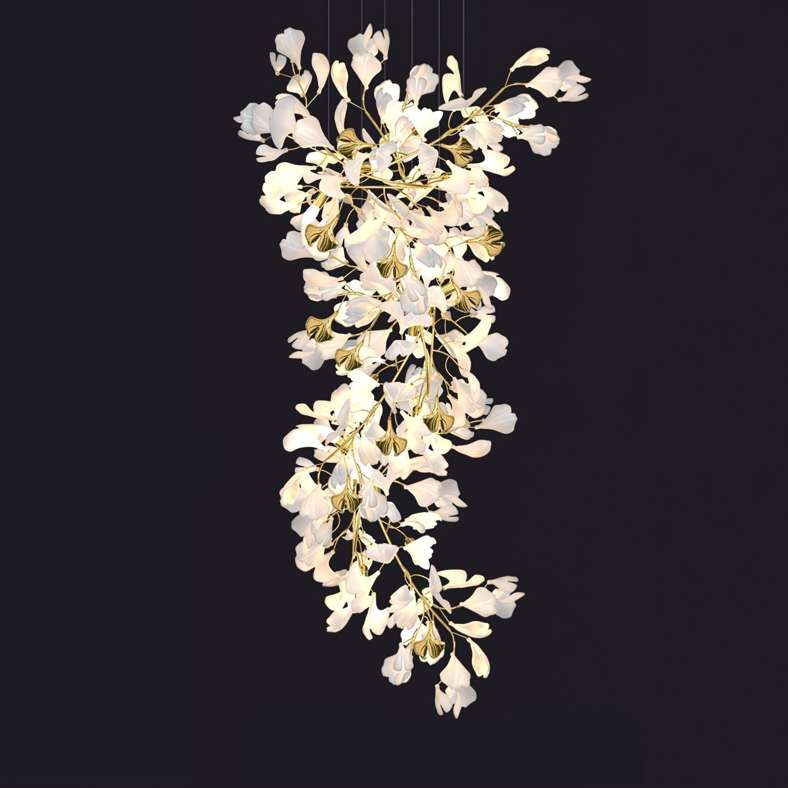 Ilvyniel Gingko Chandelier - Letslighting
